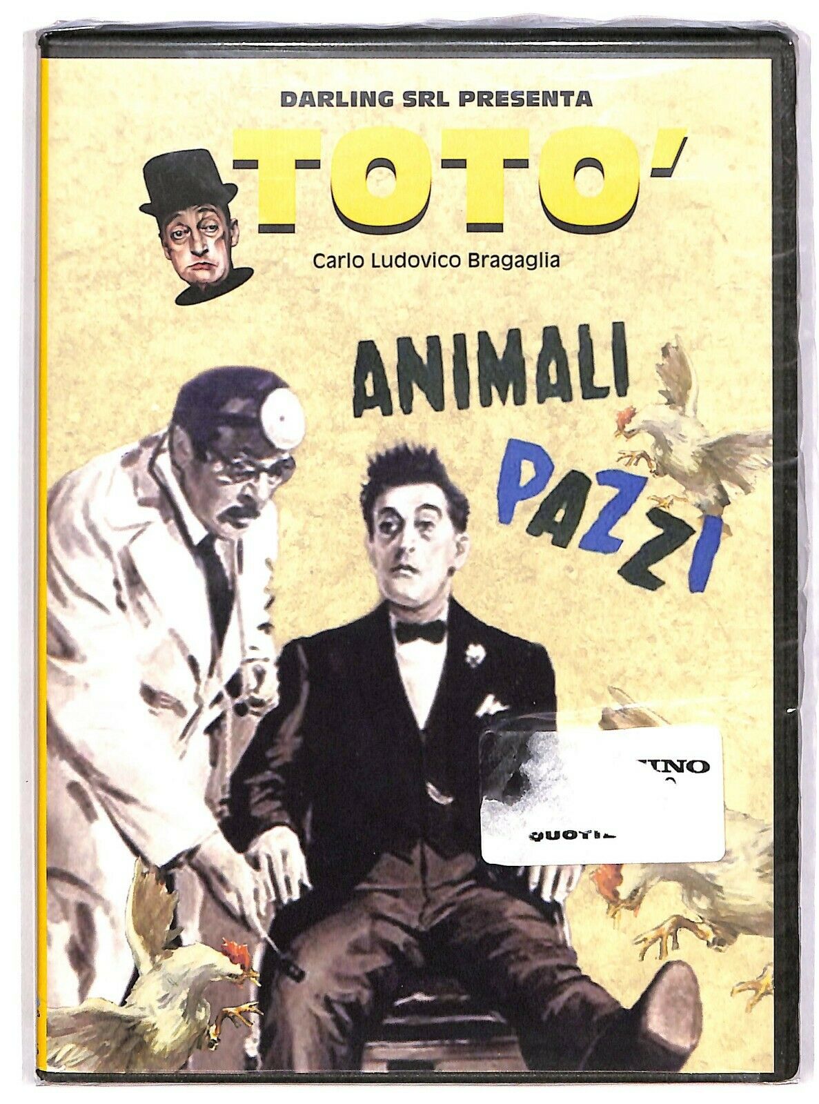 EBOND Animali Pazzi Di Carlo Ludovico Bragaglia Con Toto Editoriale DVD DB651810