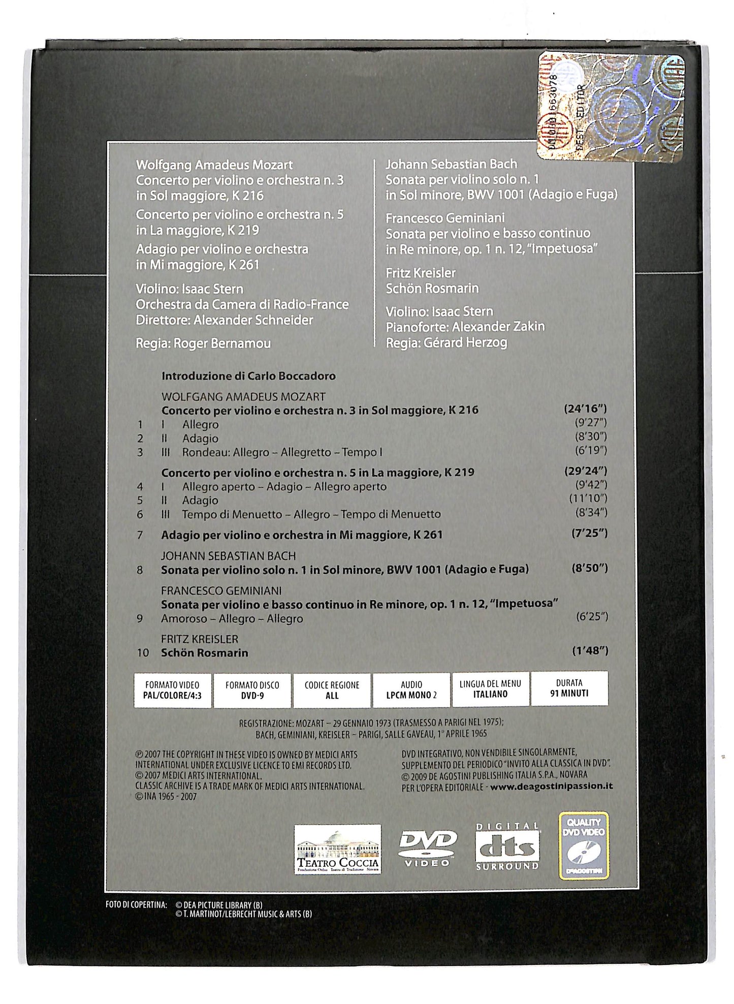 EBOND Invito alla classica - Mozart - Stern volume 60 EDITORIALE DVD DB652911