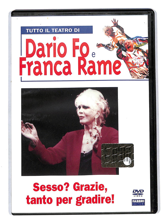 EBOND Dario Fo e Franca Rame sesso grazie tanto per gradire DVD DB652945
