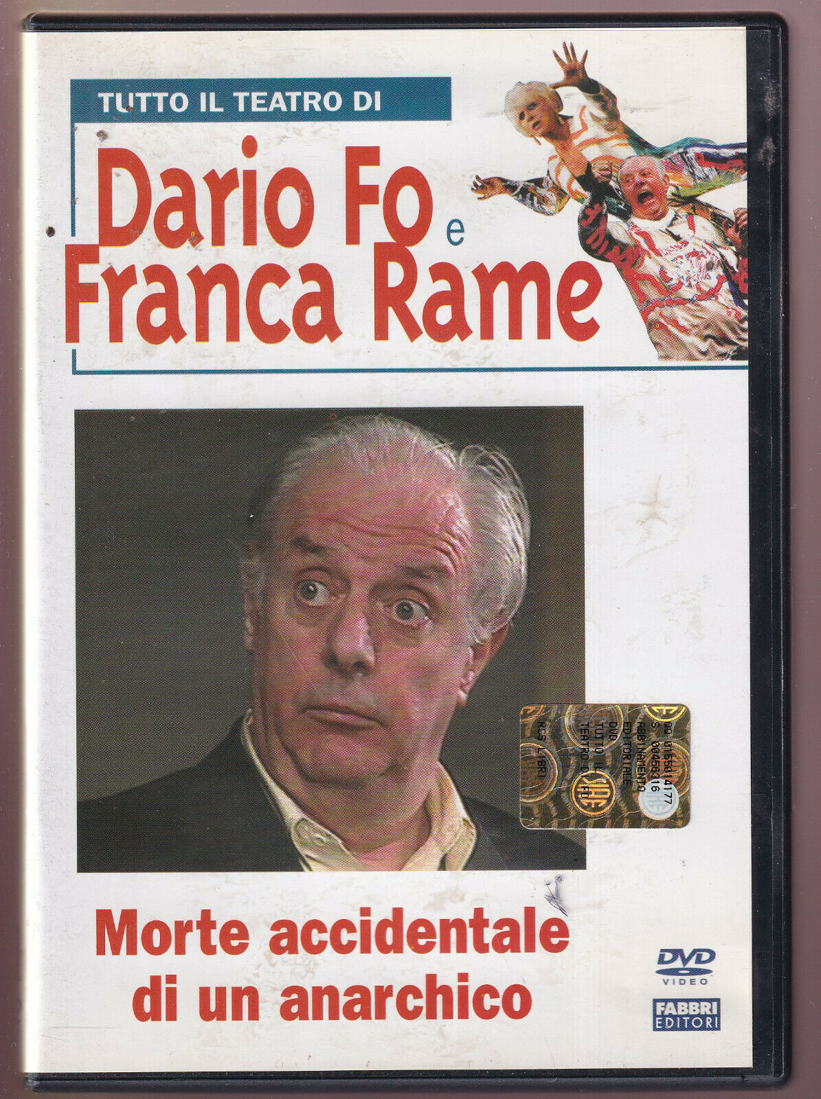 EBOND Dario Fo e Franca Rame:morte Accidentale Di Un Anarchico DVD DB652948