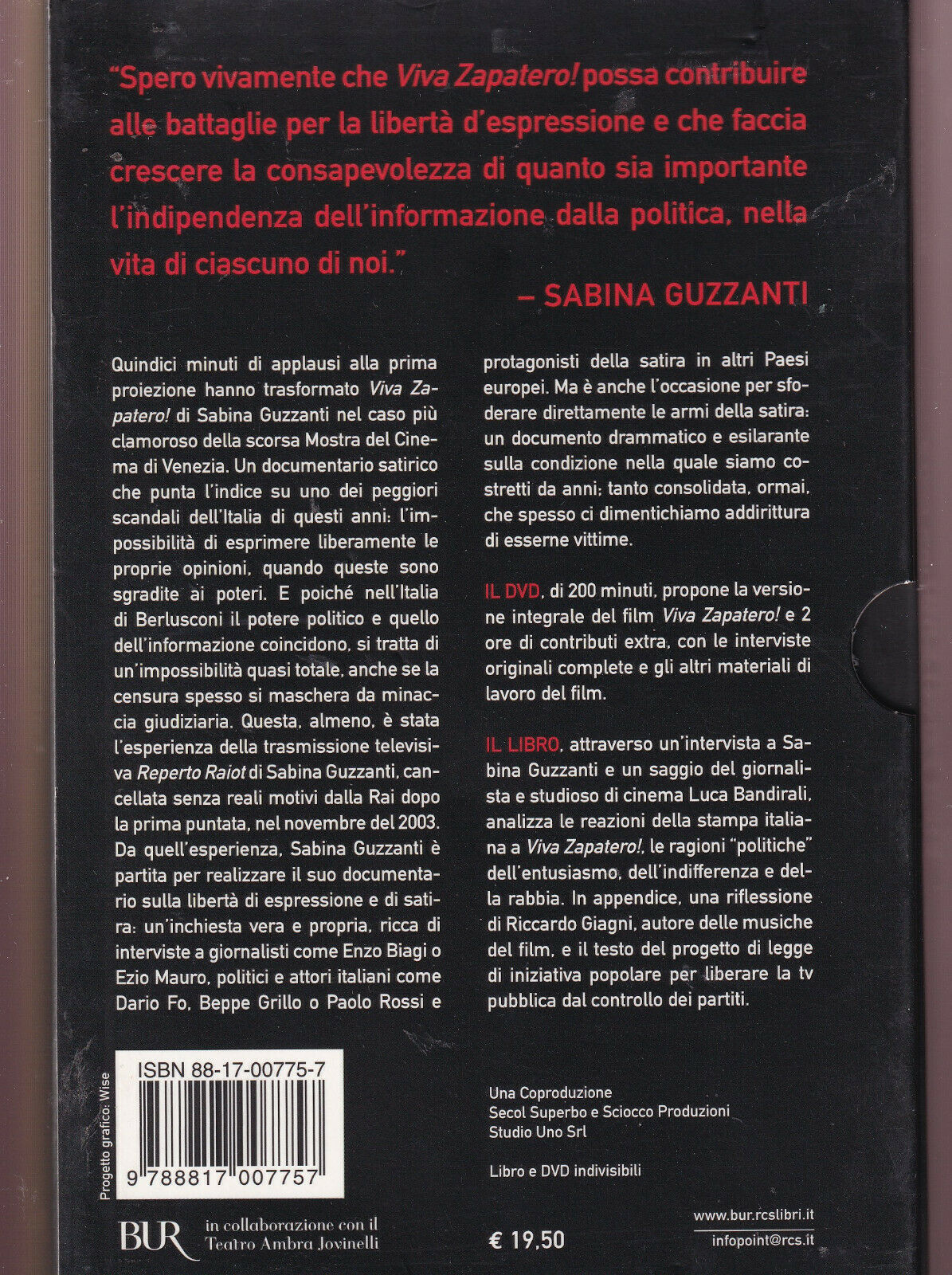 EBOND Viva Zapatero! DVD DB653101