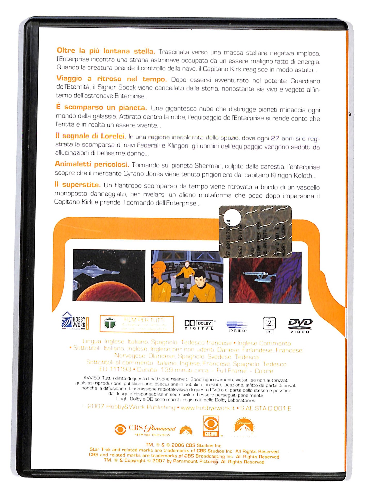 EBOND Star Trek serie animata vol.1 EDITORIALE DVD DB653105