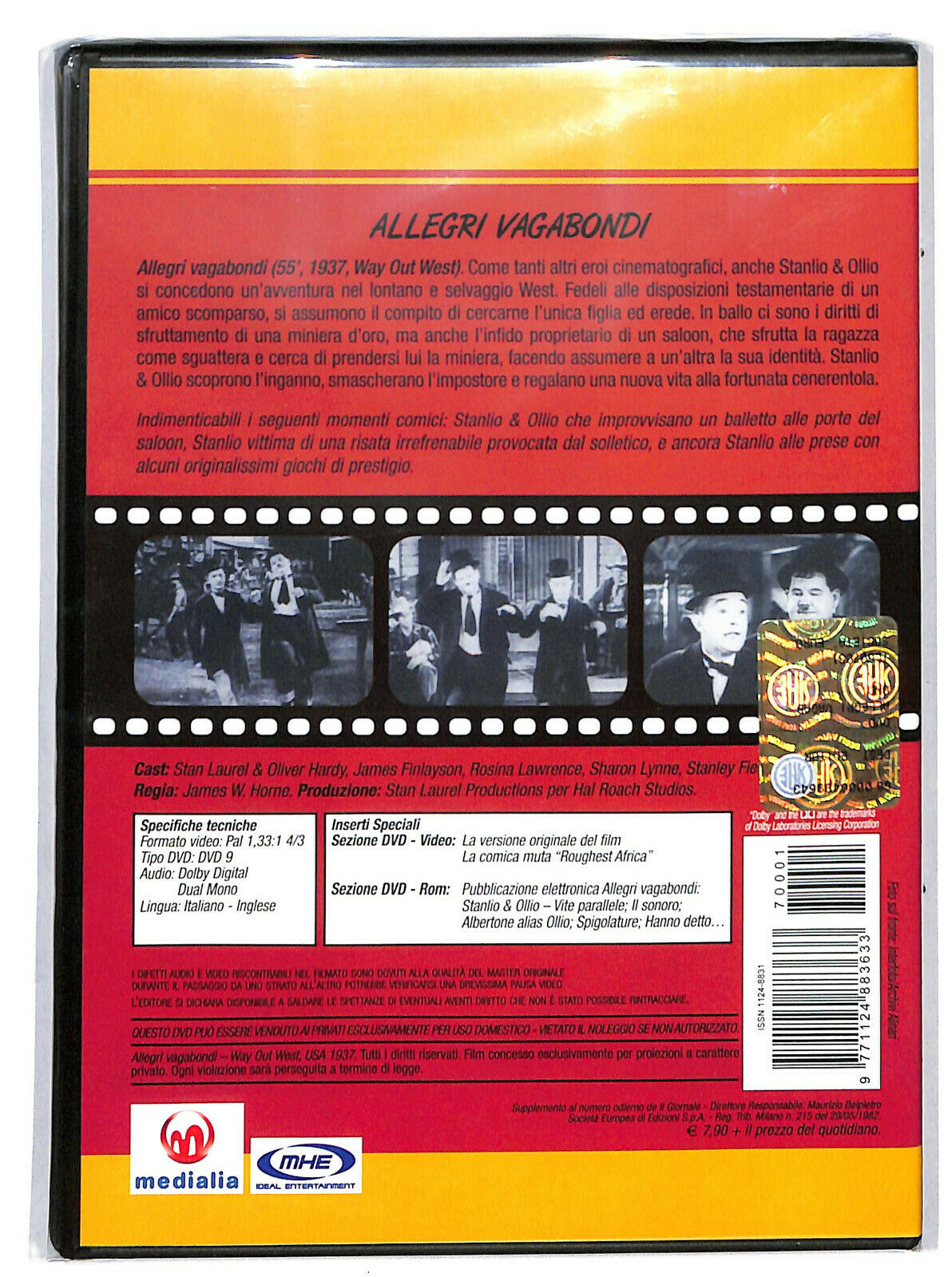 EBOND Allegri Vagabondi  Editoriale DVD DB653202