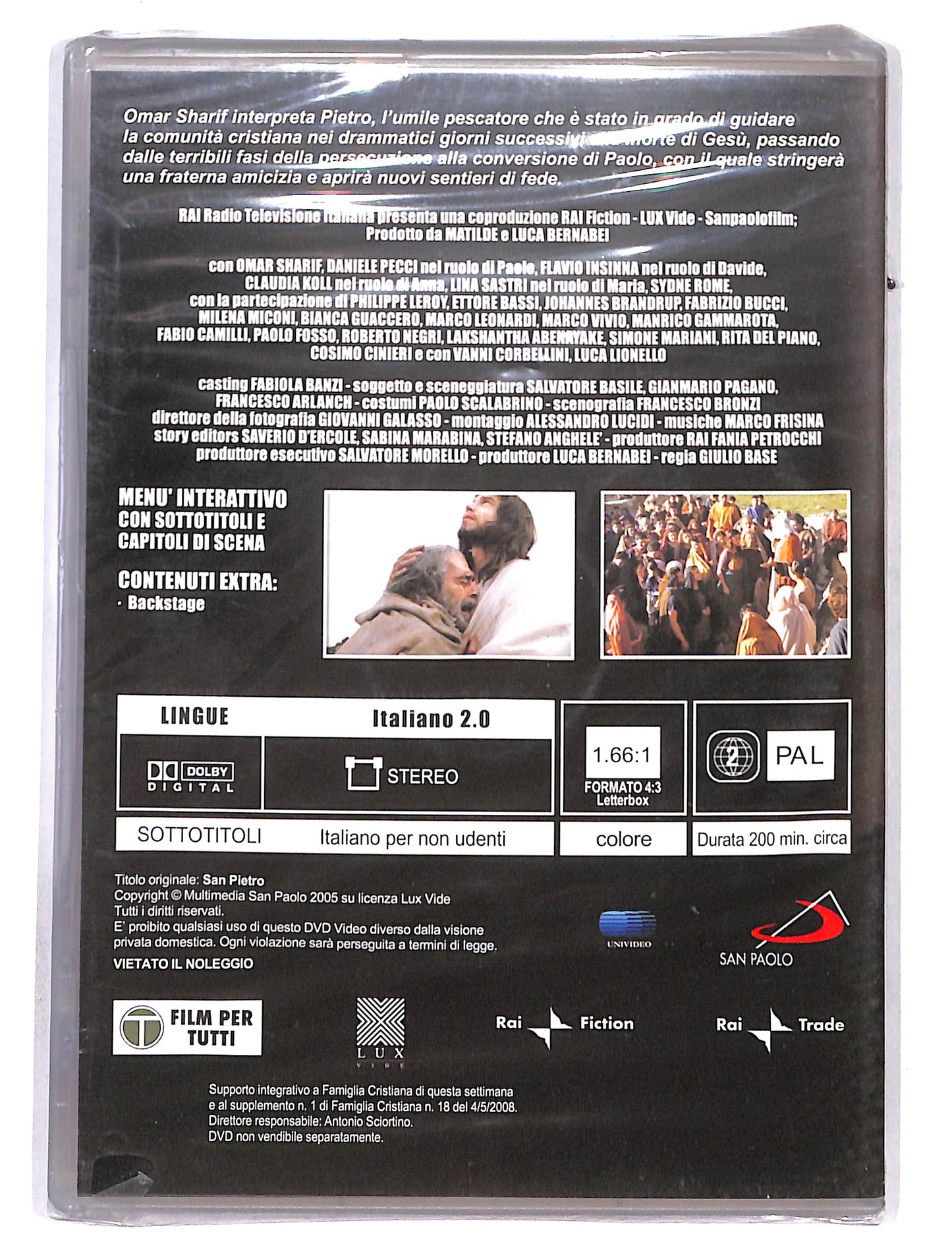 EBOND San Pietro le storie della Bibbia EDITORIALE DVD DB654236