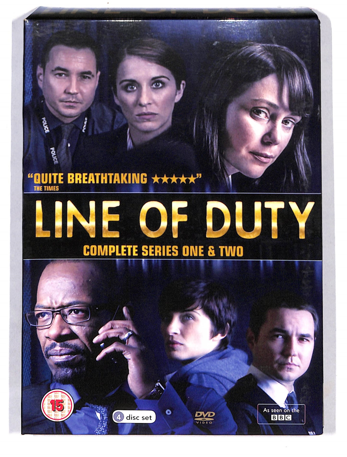 EBOND Line Of Duty Complete Series One & Two DVD DB654249