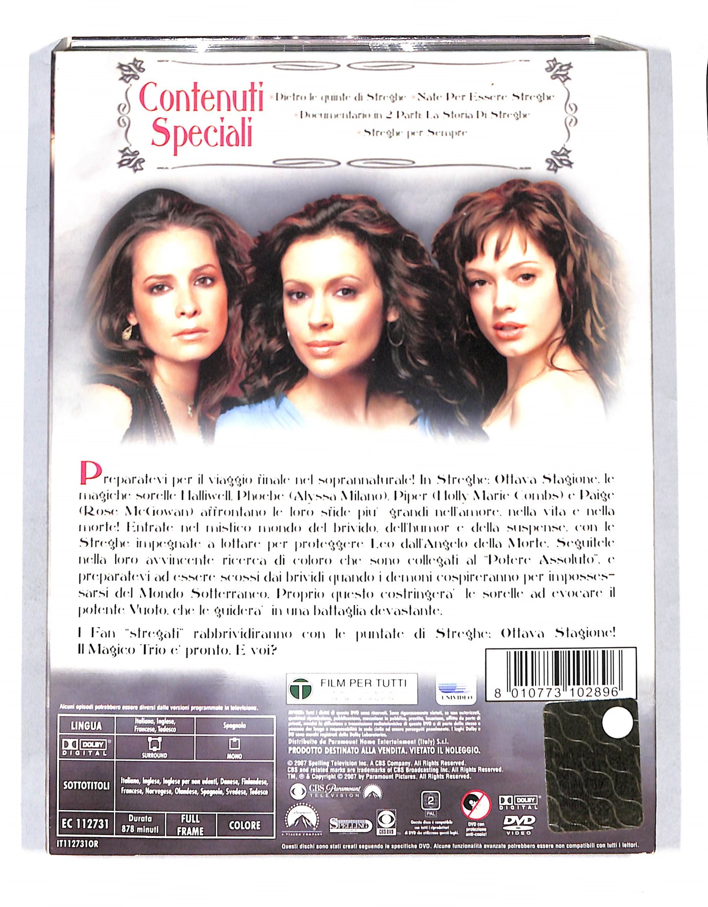 EBOND Streghe - Stagione 08 - 6 Dvd DVD DB654402