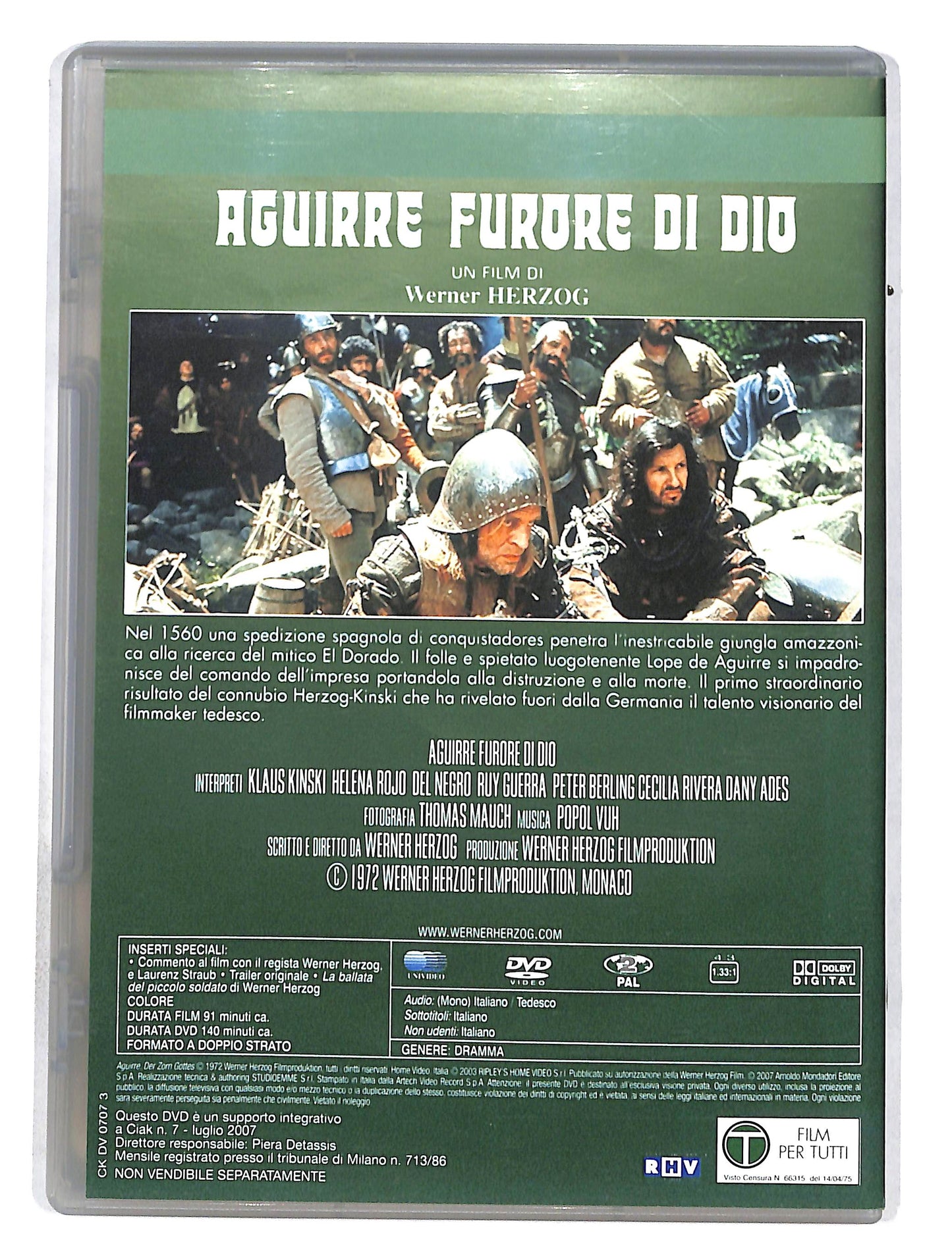 EBOND Aguirre furore di Dio EDITORIALE DVD DB654405