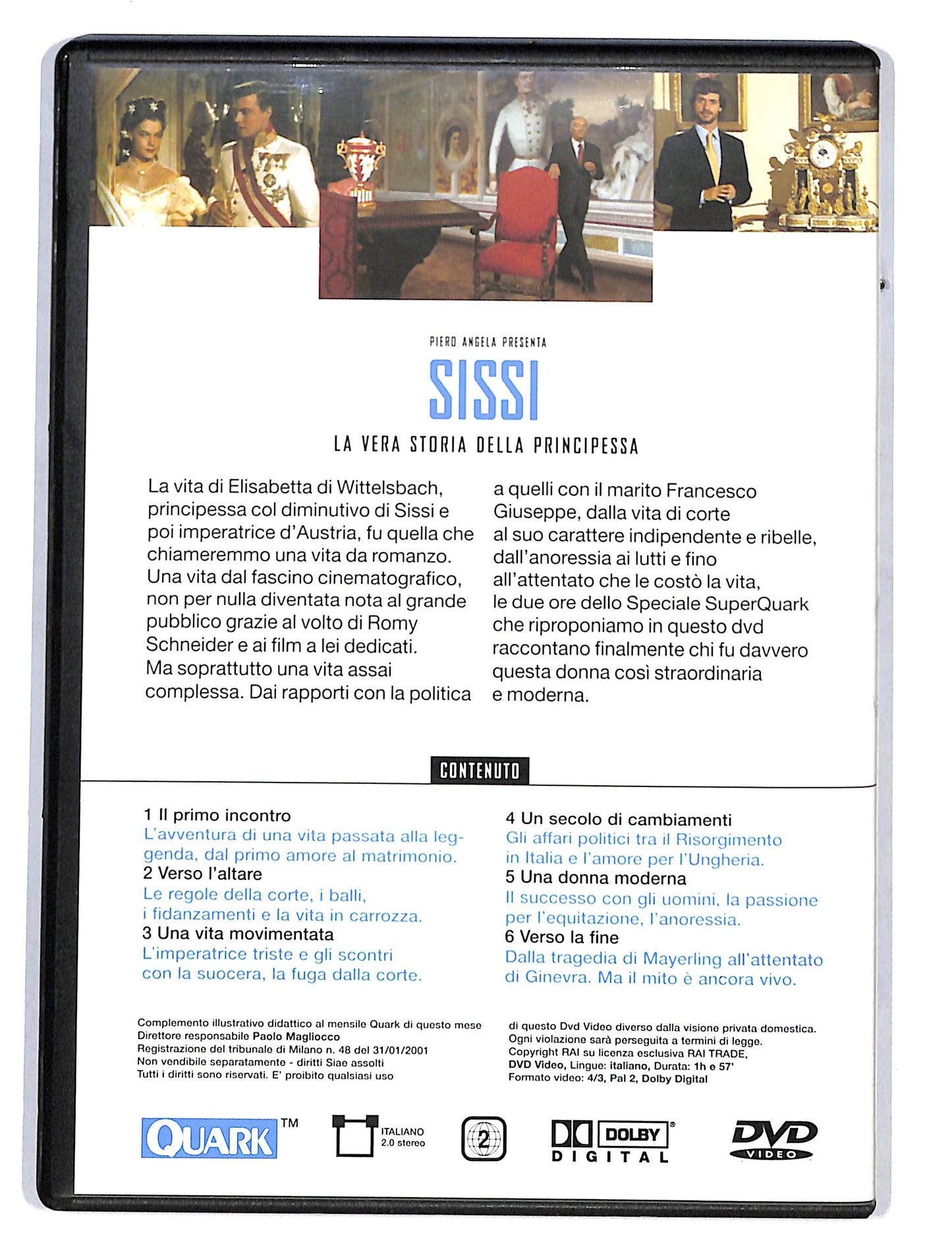 EBOND Sissi la vera storia della principessa EDITORIALE DVD DB654432