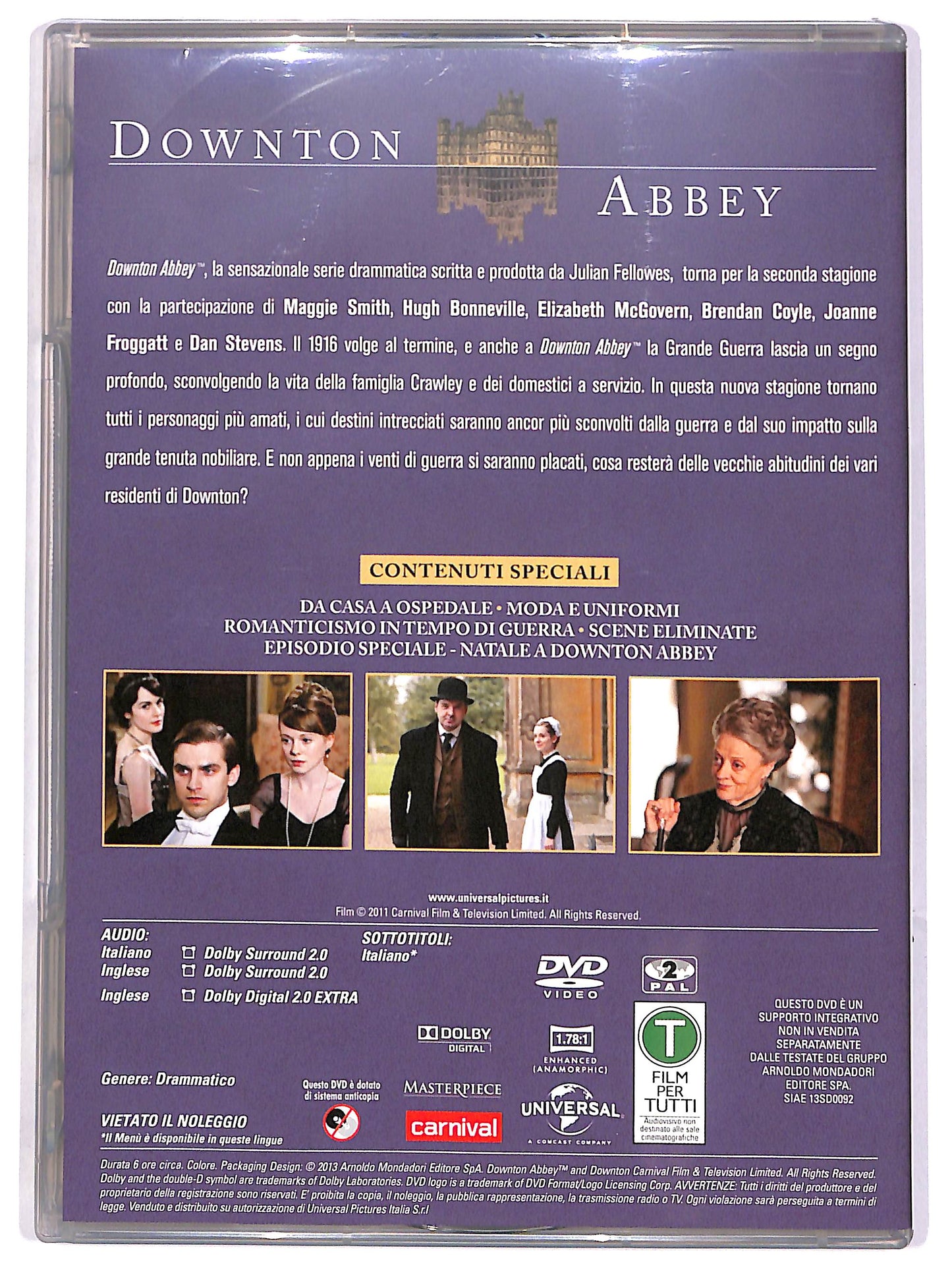 EBOND Downton Abbey - Stagione 2 EDITORIALE DVD DB657604