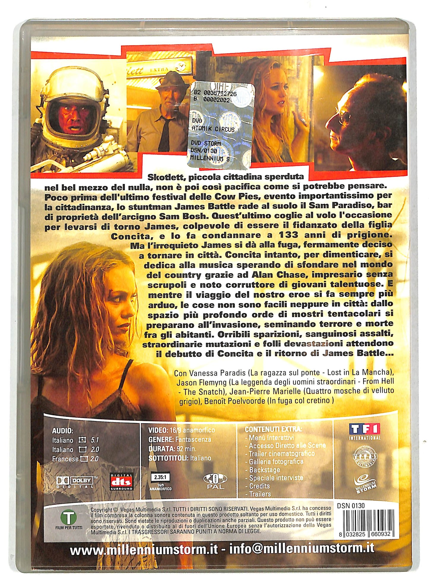 EBOND Atomik circus DVD DB657611