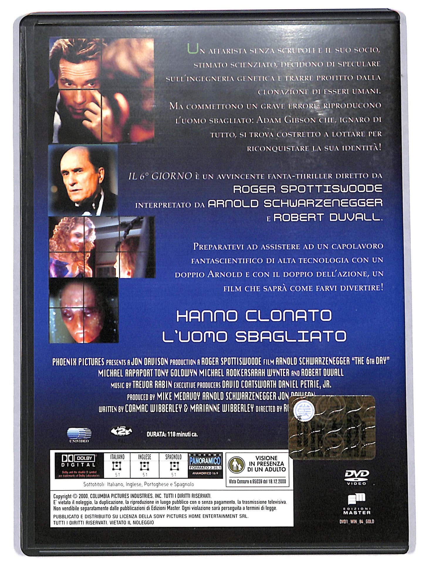 EBOND Il 6° giorno EDITORIALE NOLEGGIO DVD DB657643