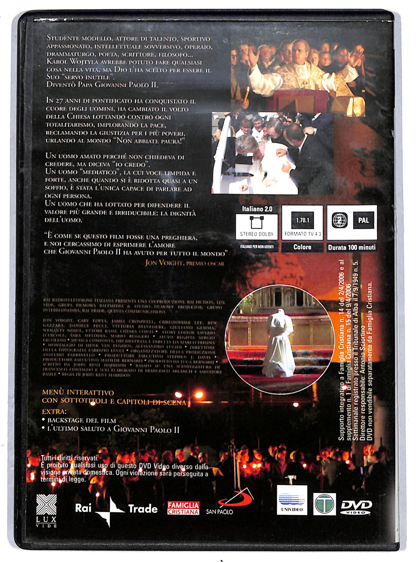 EBOND Giovanni Paolo II : seconda parte EDITORIALE DVD DB657924