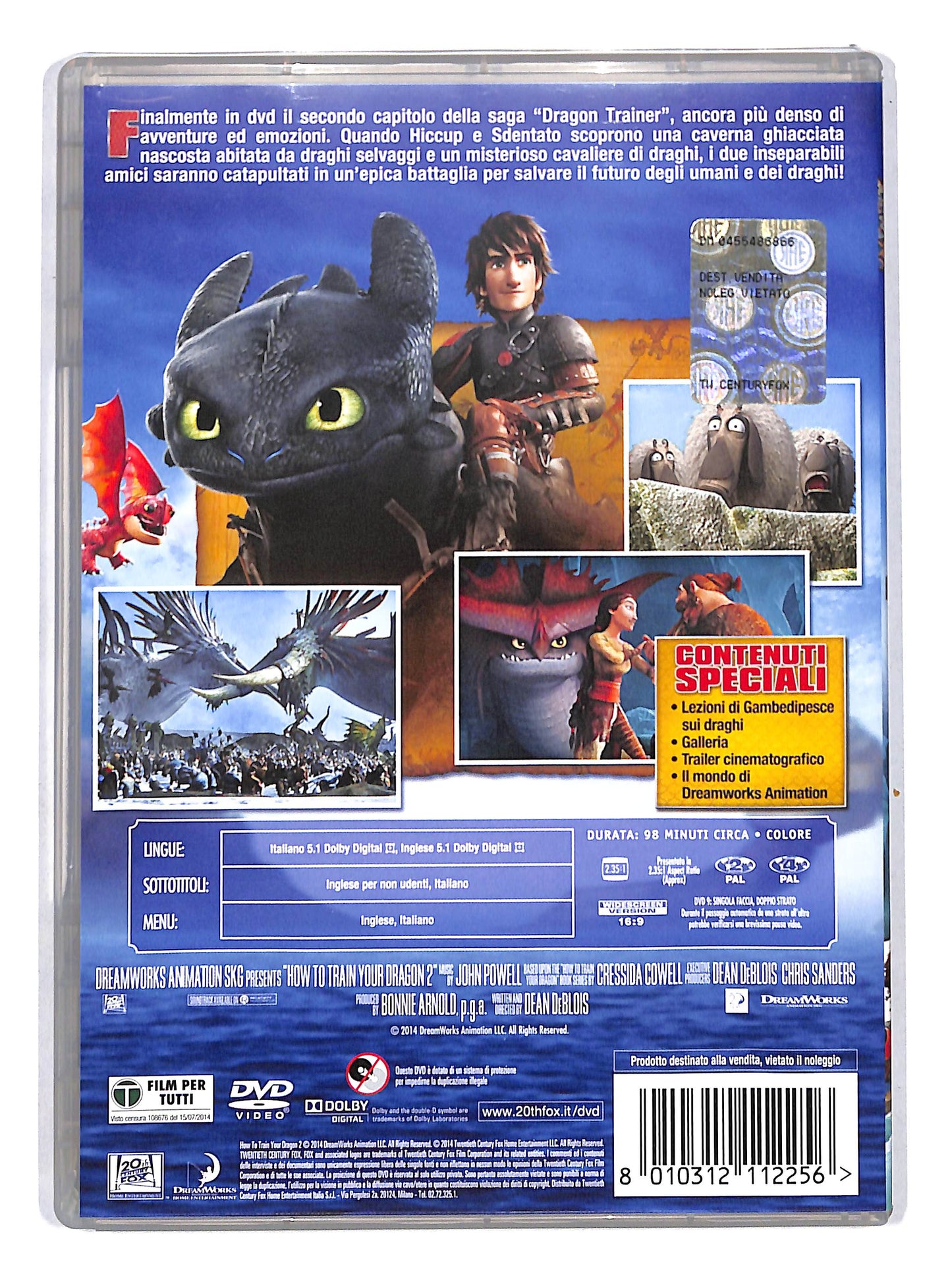 EBOND Dragon Trainer 2 DVD DB658108