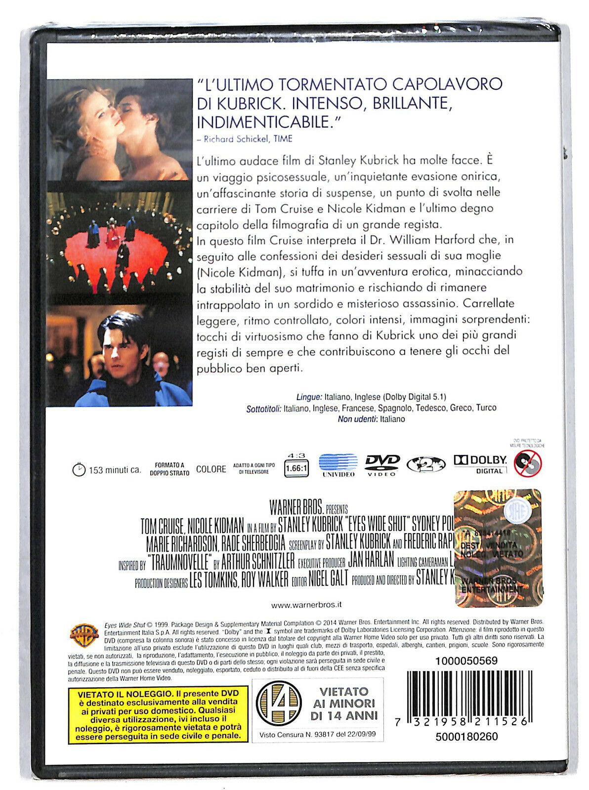 EBOND Eyes Wide Shut DVD DB658332