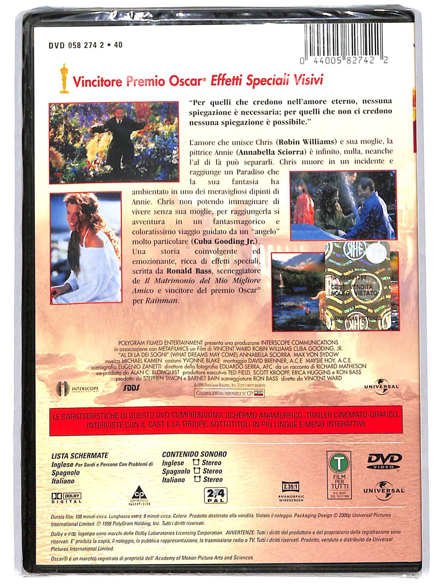 EBOND Al di la dei sogni DVD DB658336