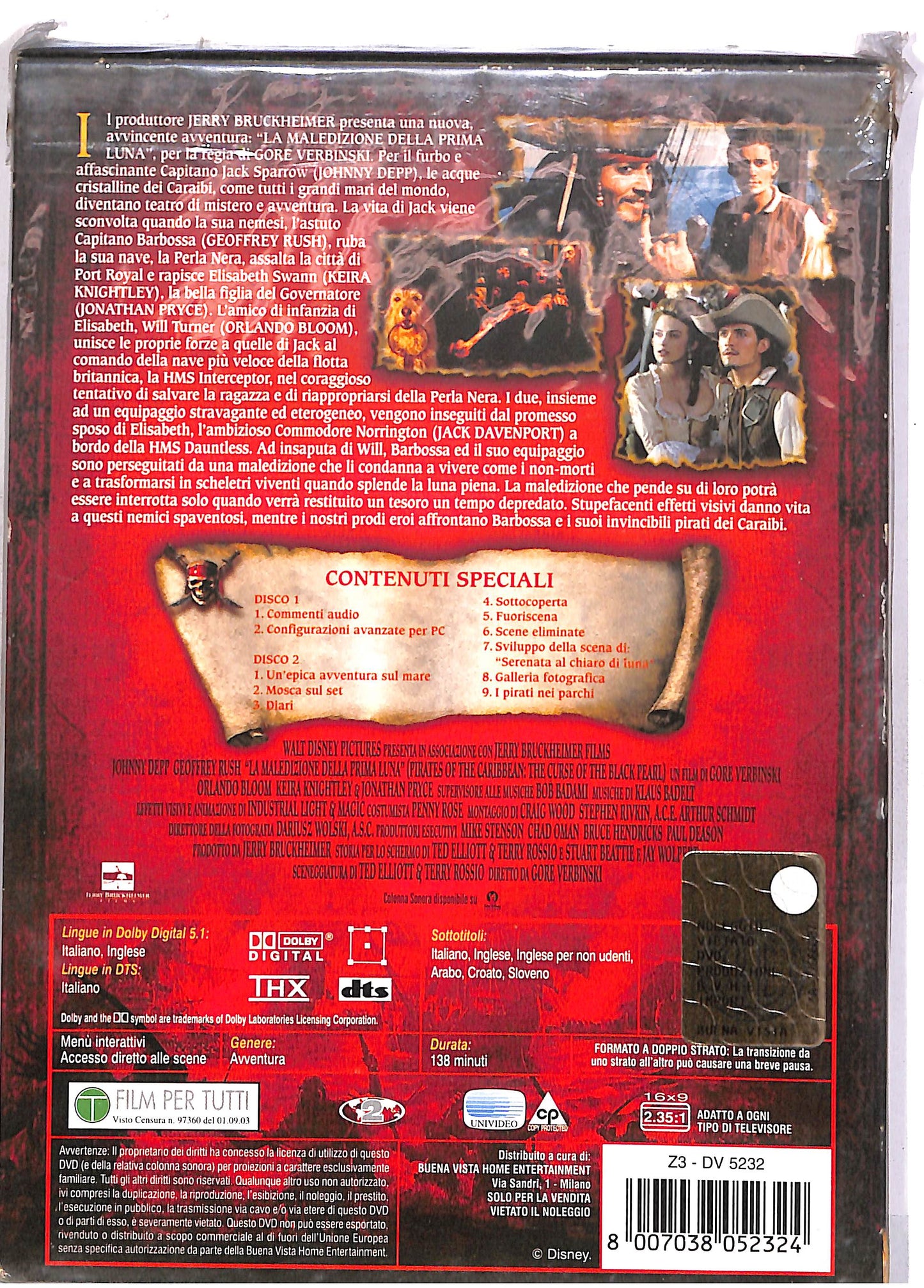 EBOND La maledizione della prima luna Edizione 2 Dischi DVD DB658405
