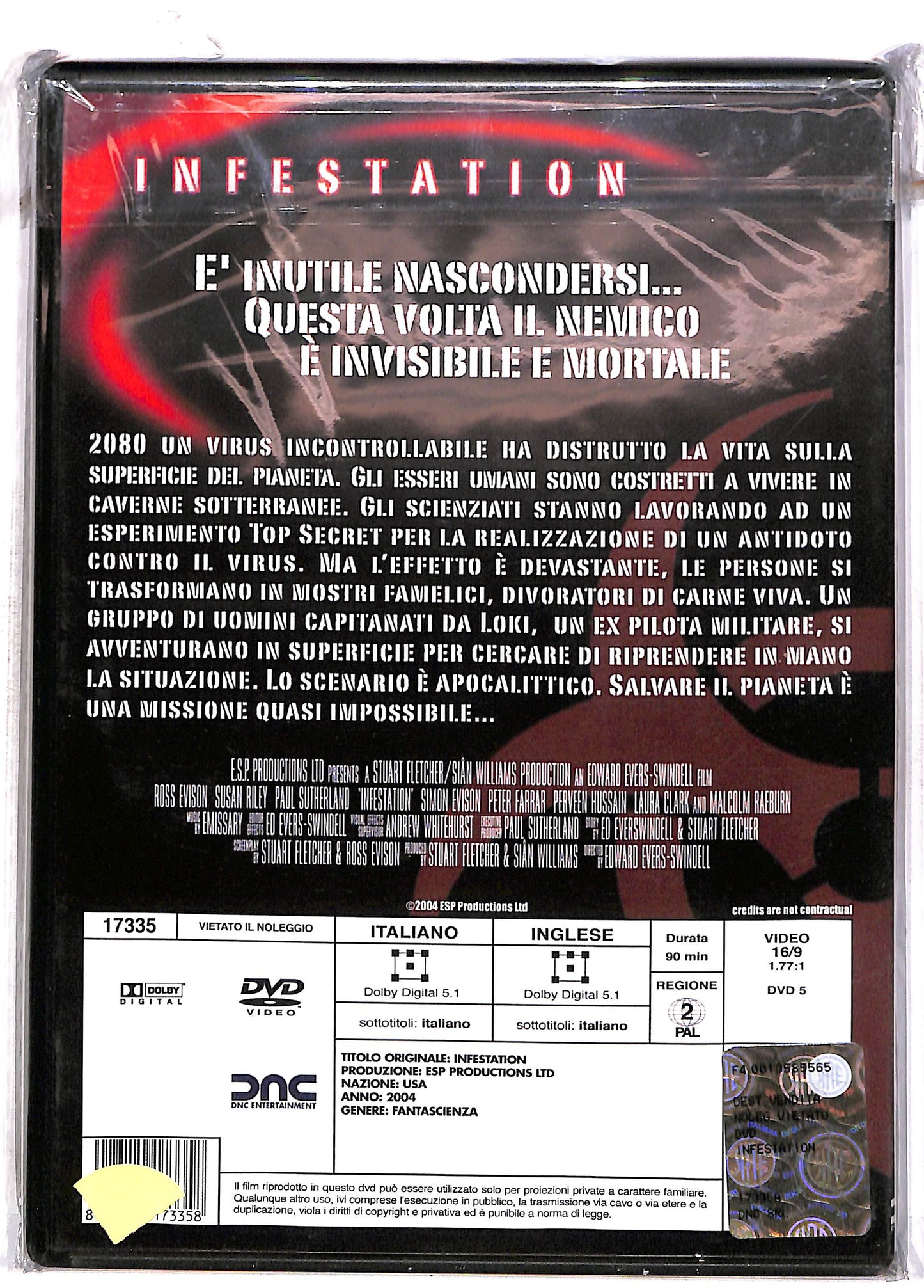EBOND Infestation DVD DB658417