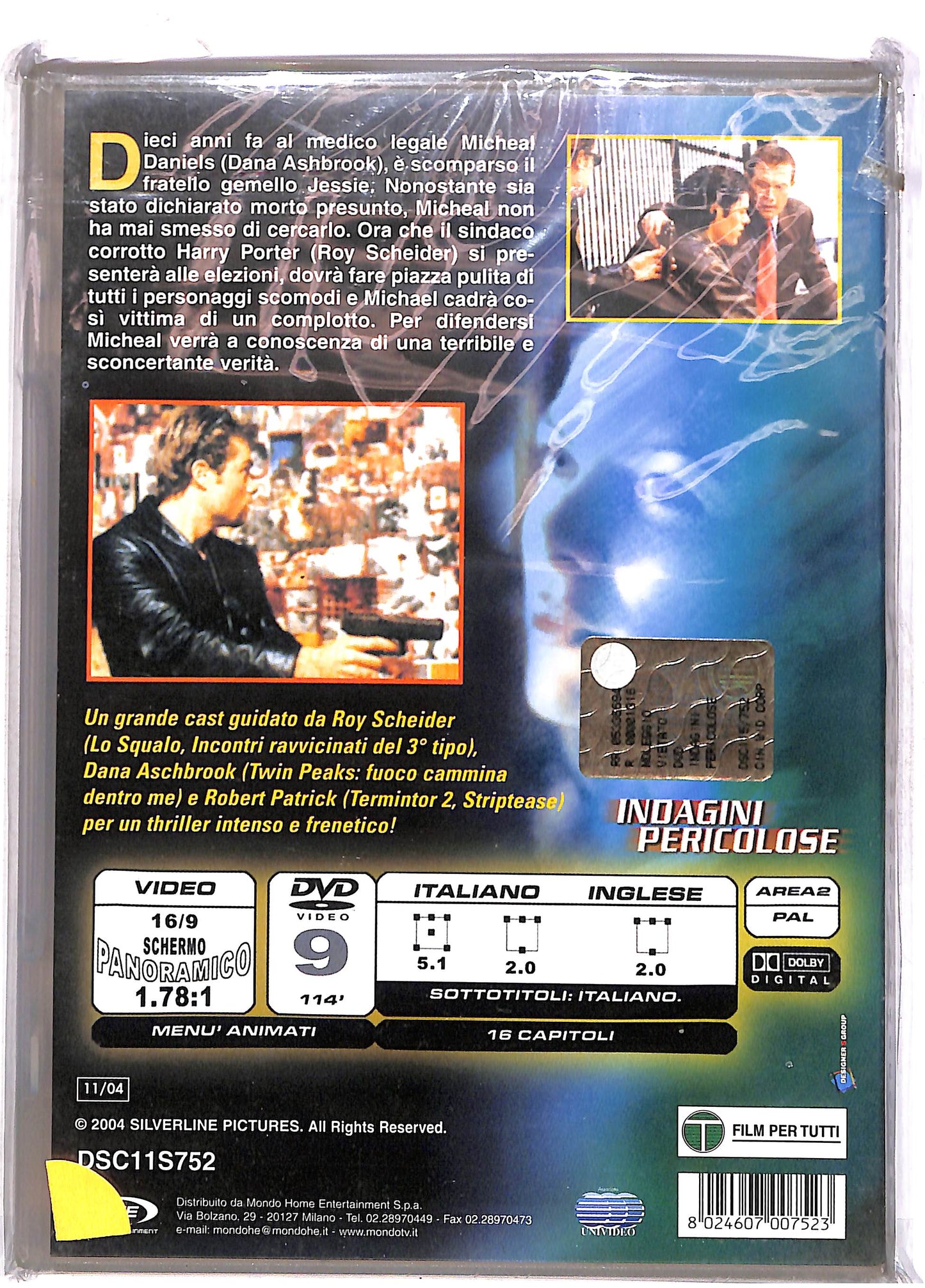 EBOND Indagini Pericolose DVD DB658418