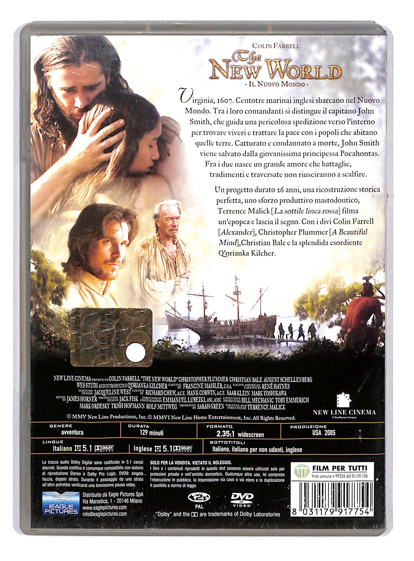 EBOND The New World - Il nuovo mondo DVD DB658467