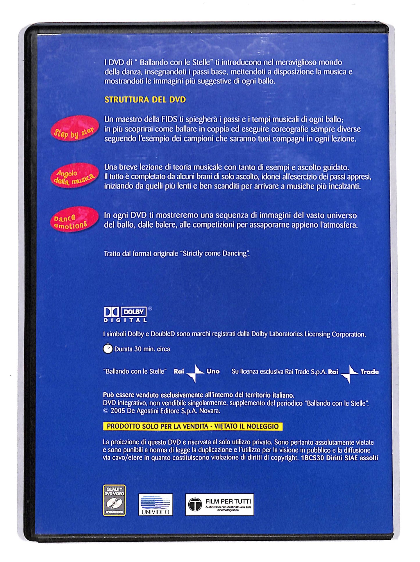EBOND Ballando con le stelle - Rumba 2 EDITORIALE DVD DB658810