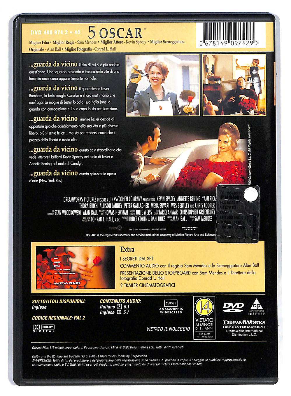 EBOND American Beauty DVD DB659122