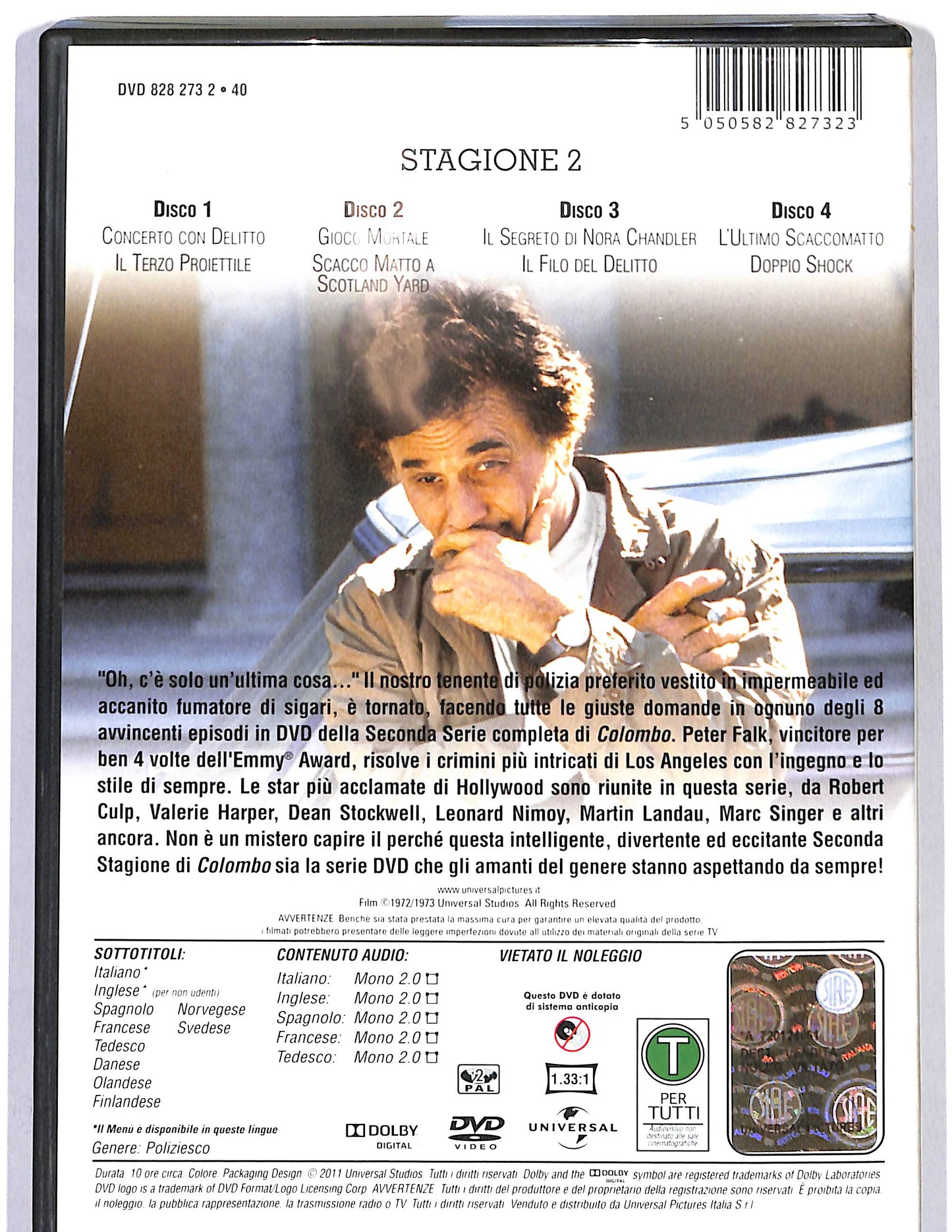 EBOND Colombo Stagione 02 completa DVD DB659151