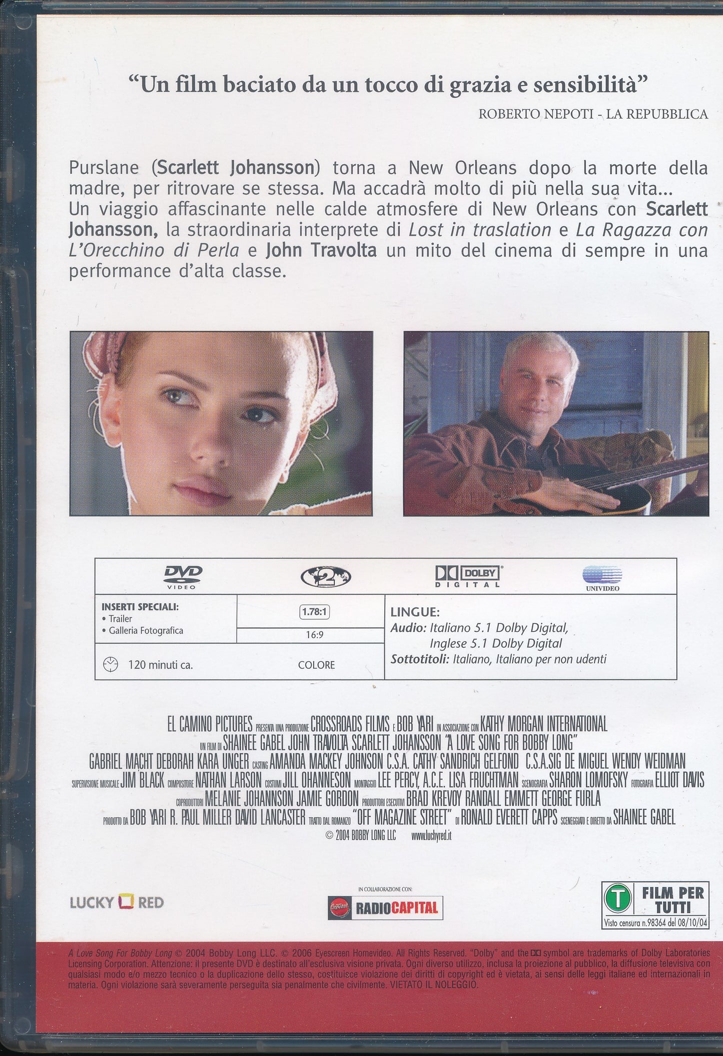 EBOND Una canzone per Bobby Long DVD DB659315