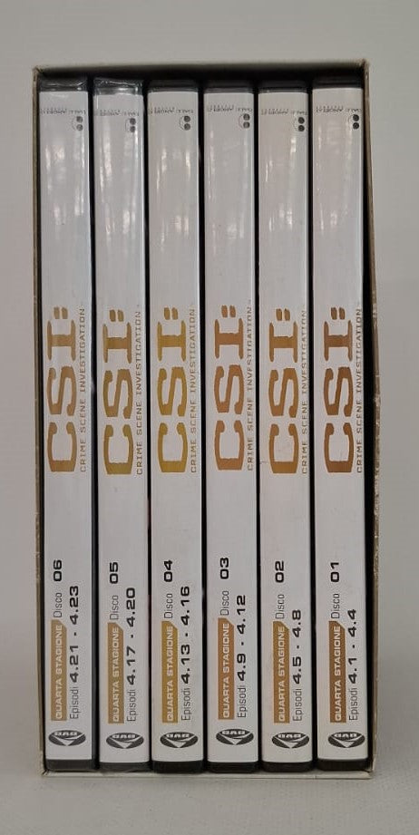 EBOND CSI - Crime Scene Investigation Vol 1-6 - Stagione Quarta DVD DB659603