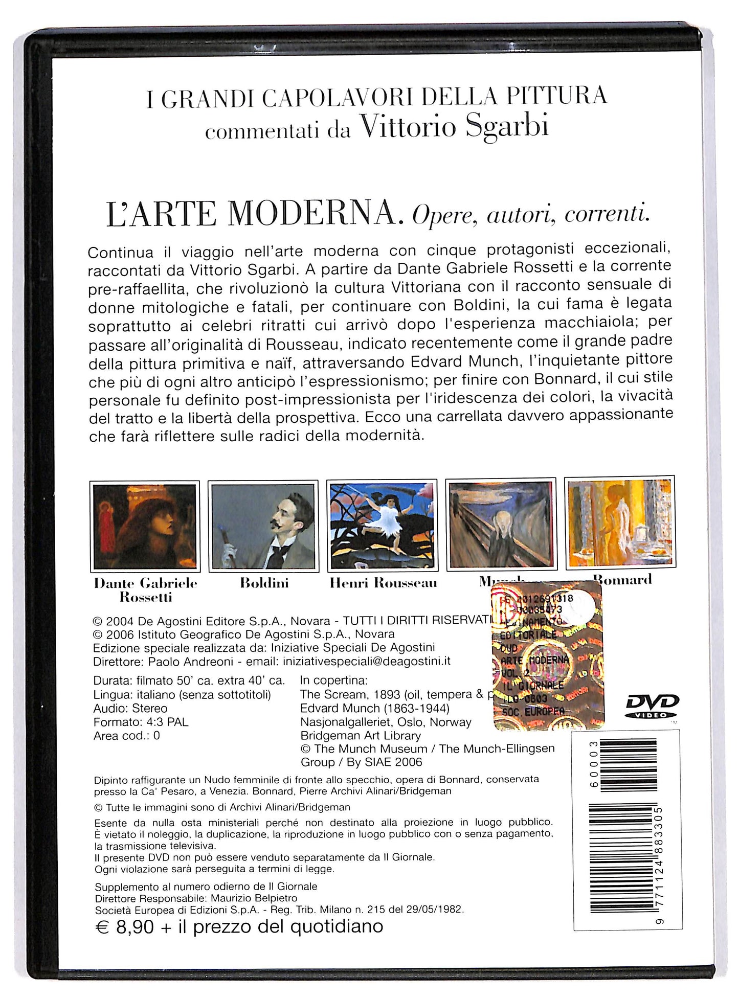 EBOND L'arte Moderna EDITORIALE DVD DB660303