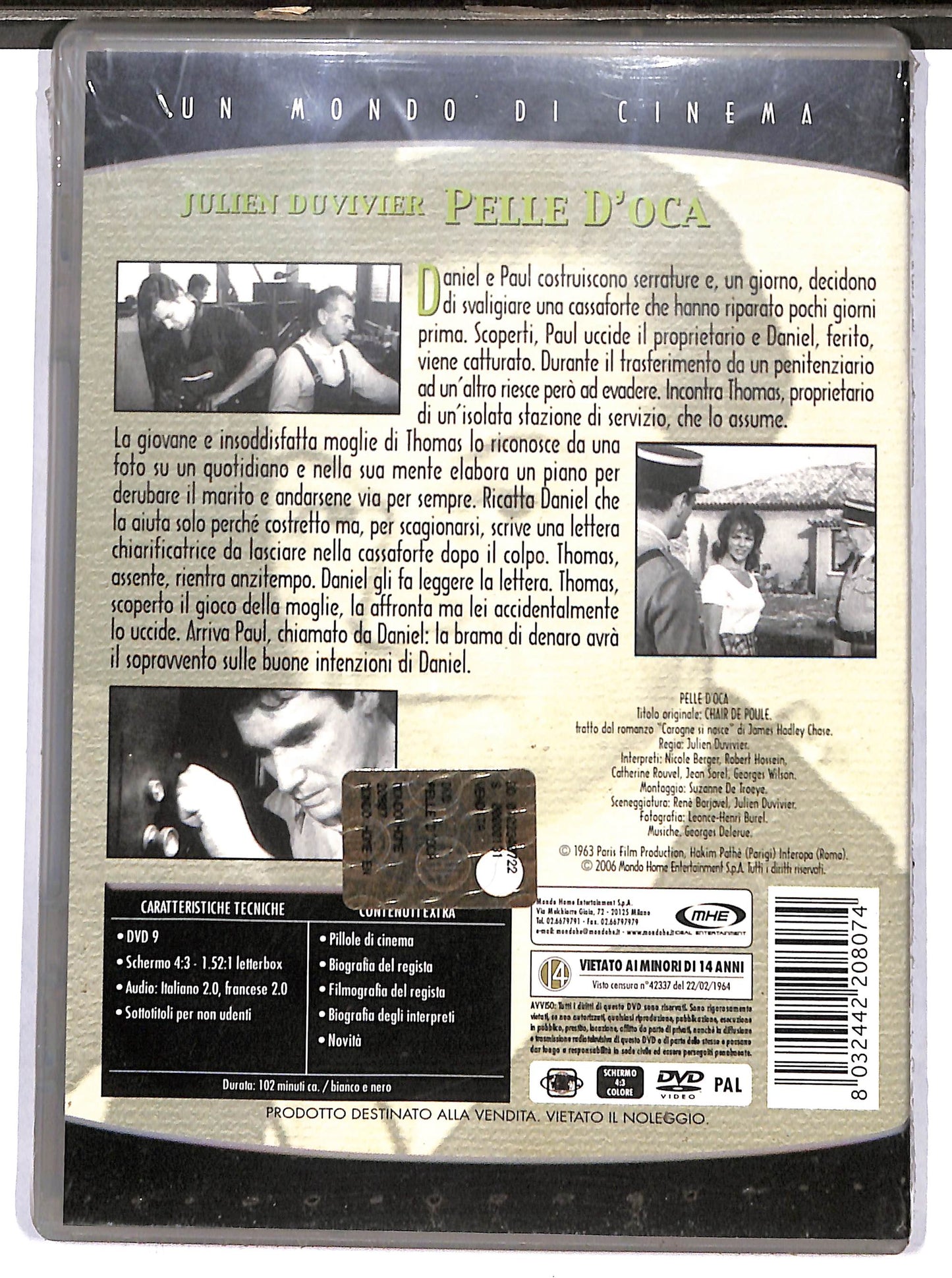 EBOND Pelle d'oca Duviver DVD DB660621