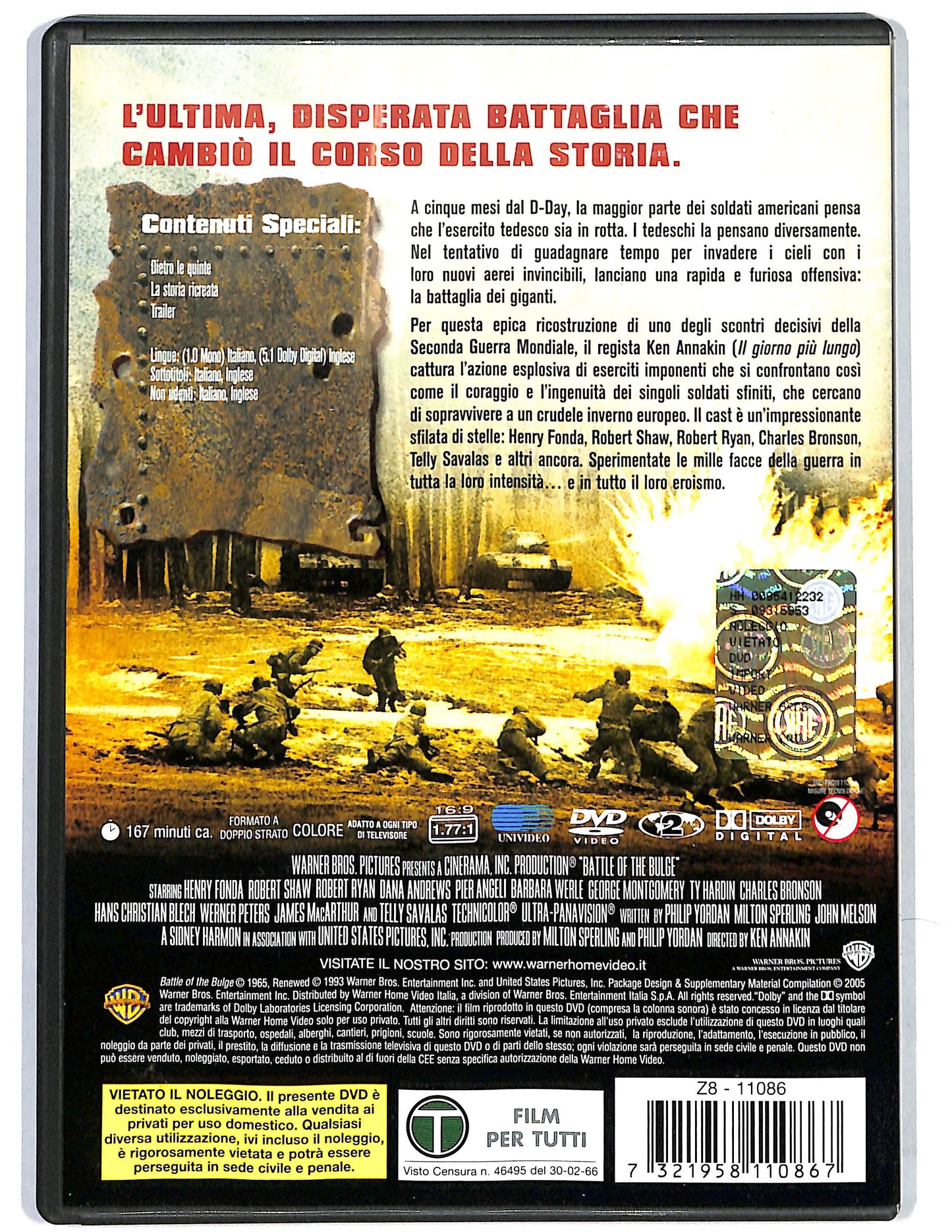 EBOND La battaglia dei giganti DVD DB660629