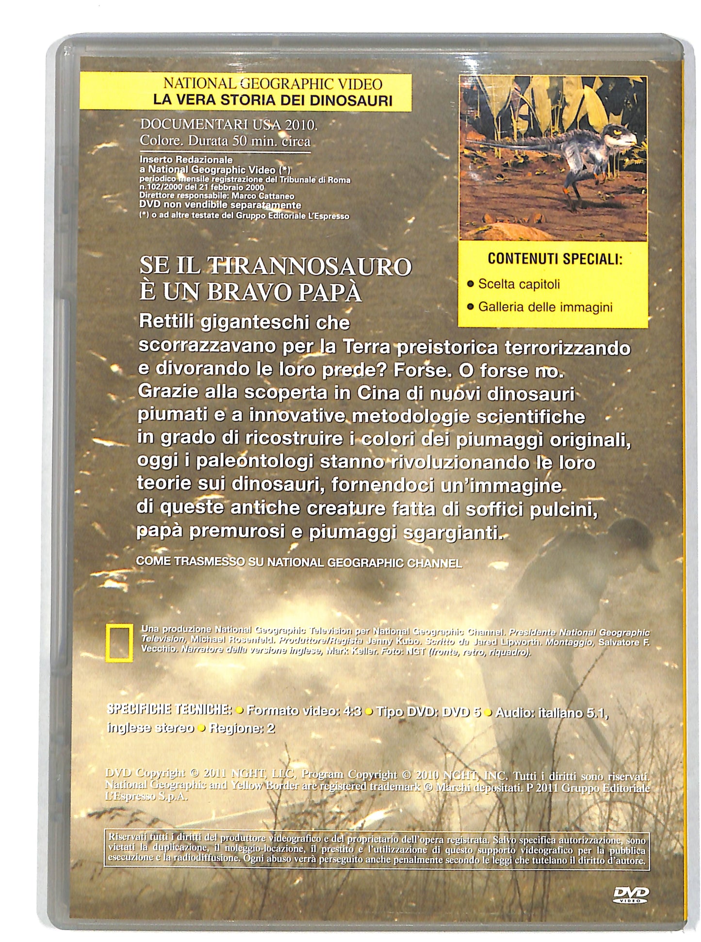 EBOND La vera storia dei dinosauri vol 98 EDITORIALE DVD DB661604