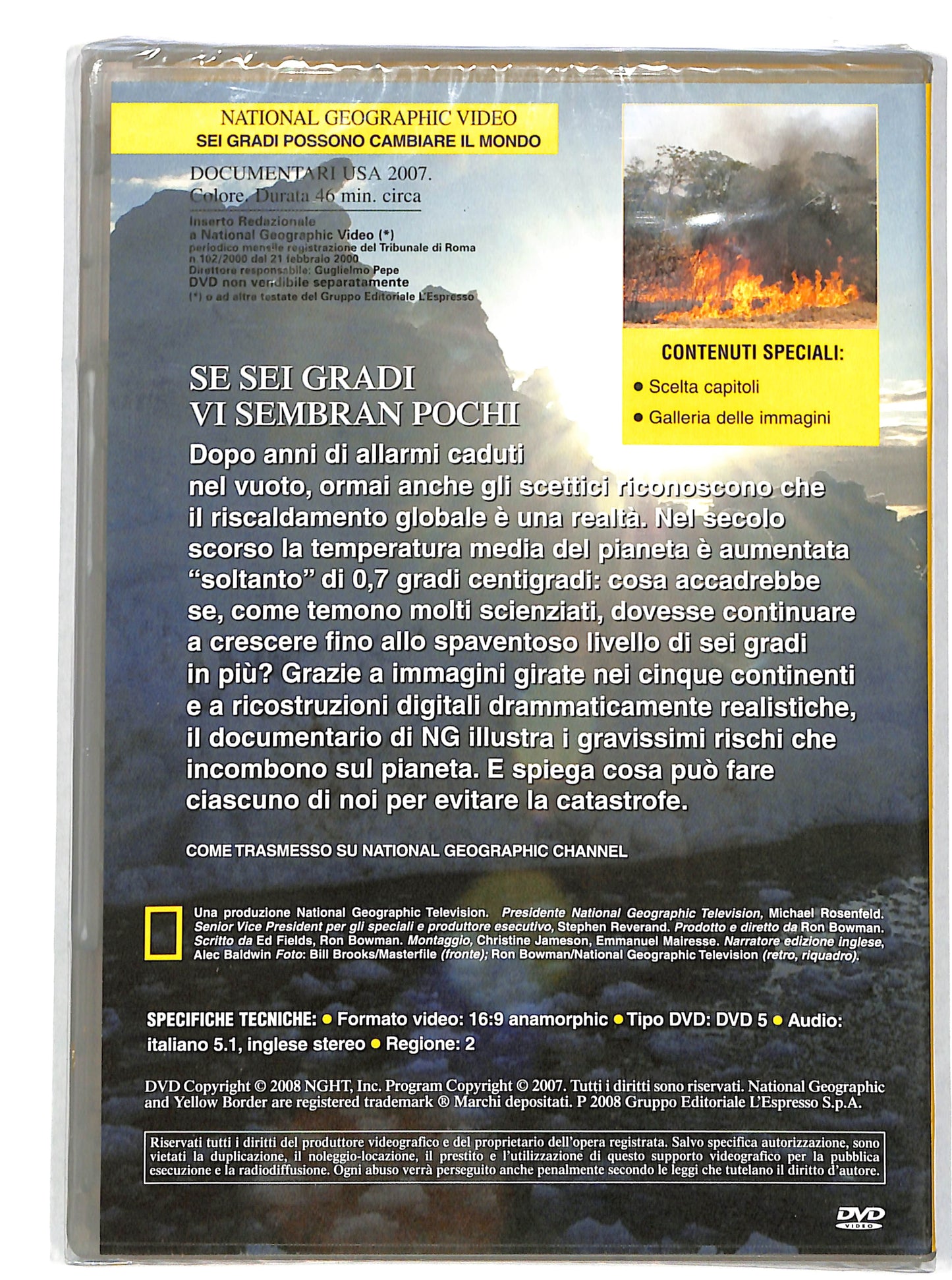 EBOND Sei gradi possono cambiare il mondo vol 62 EDITORIALE DVD DB661609