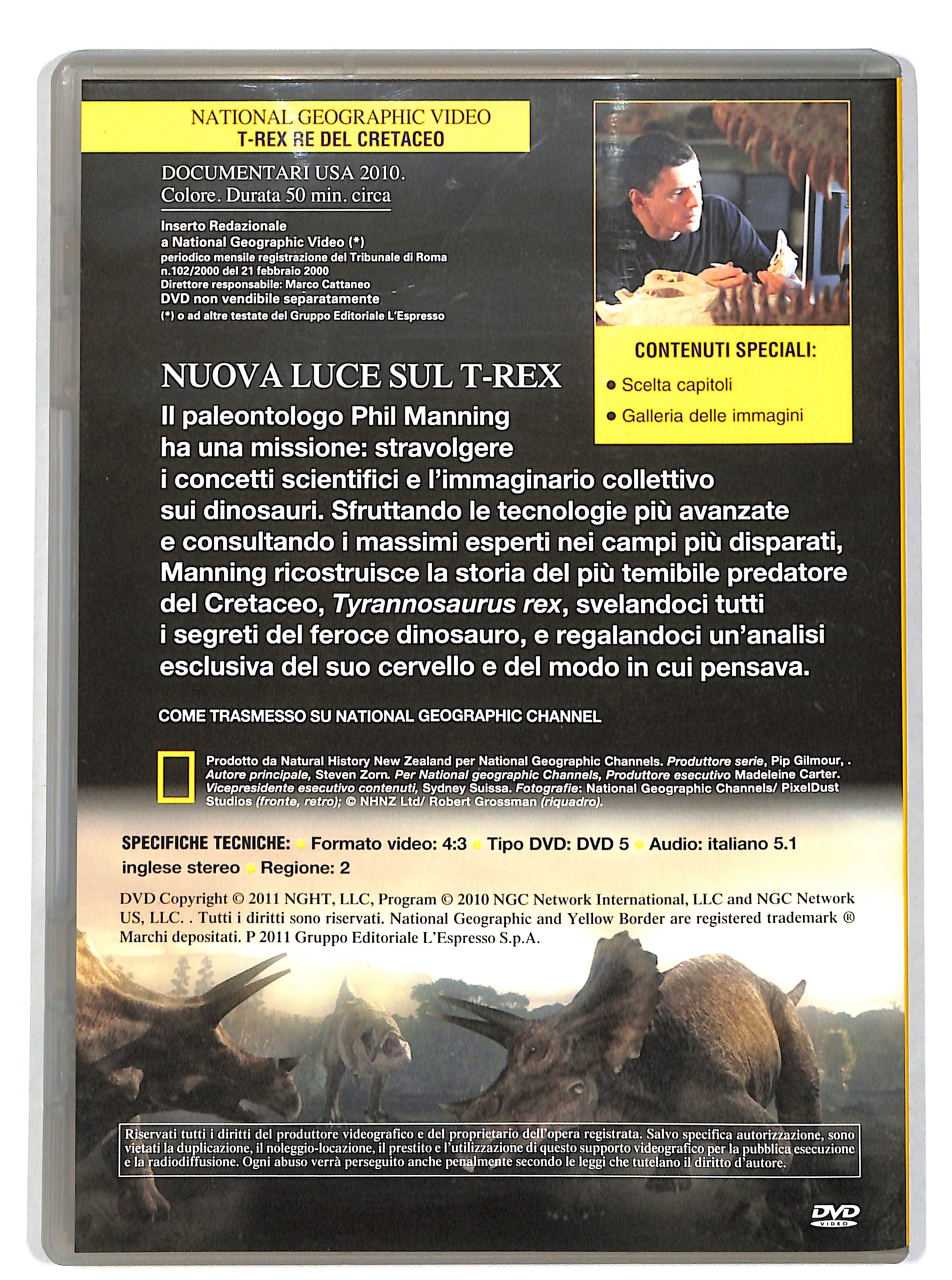 EBOND T-rex re del cretaceo vol 102 EDITORIALE DVD DB661612