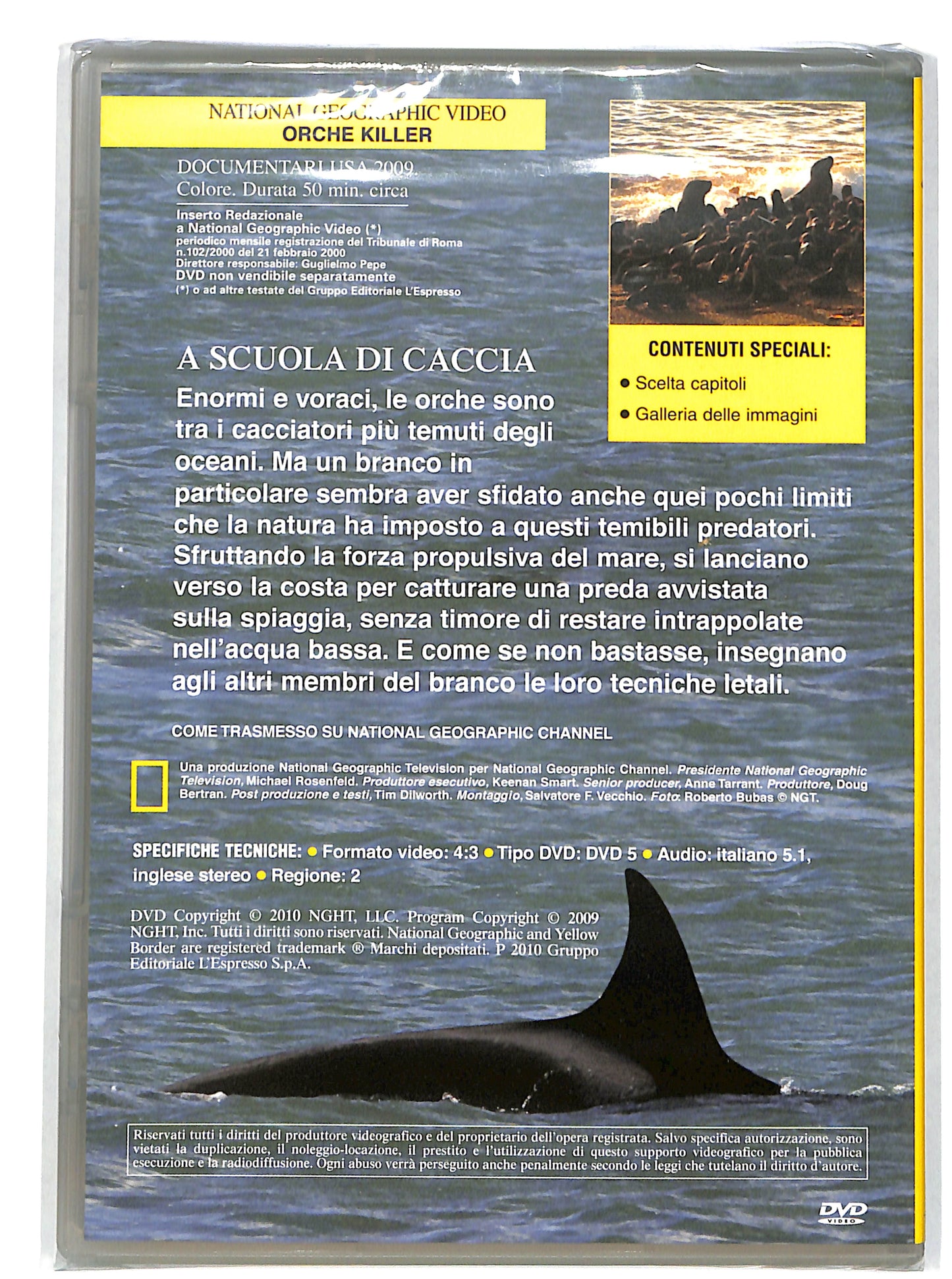 EBOND National geographic - Orche killer EDITORIALE DVD DB661617