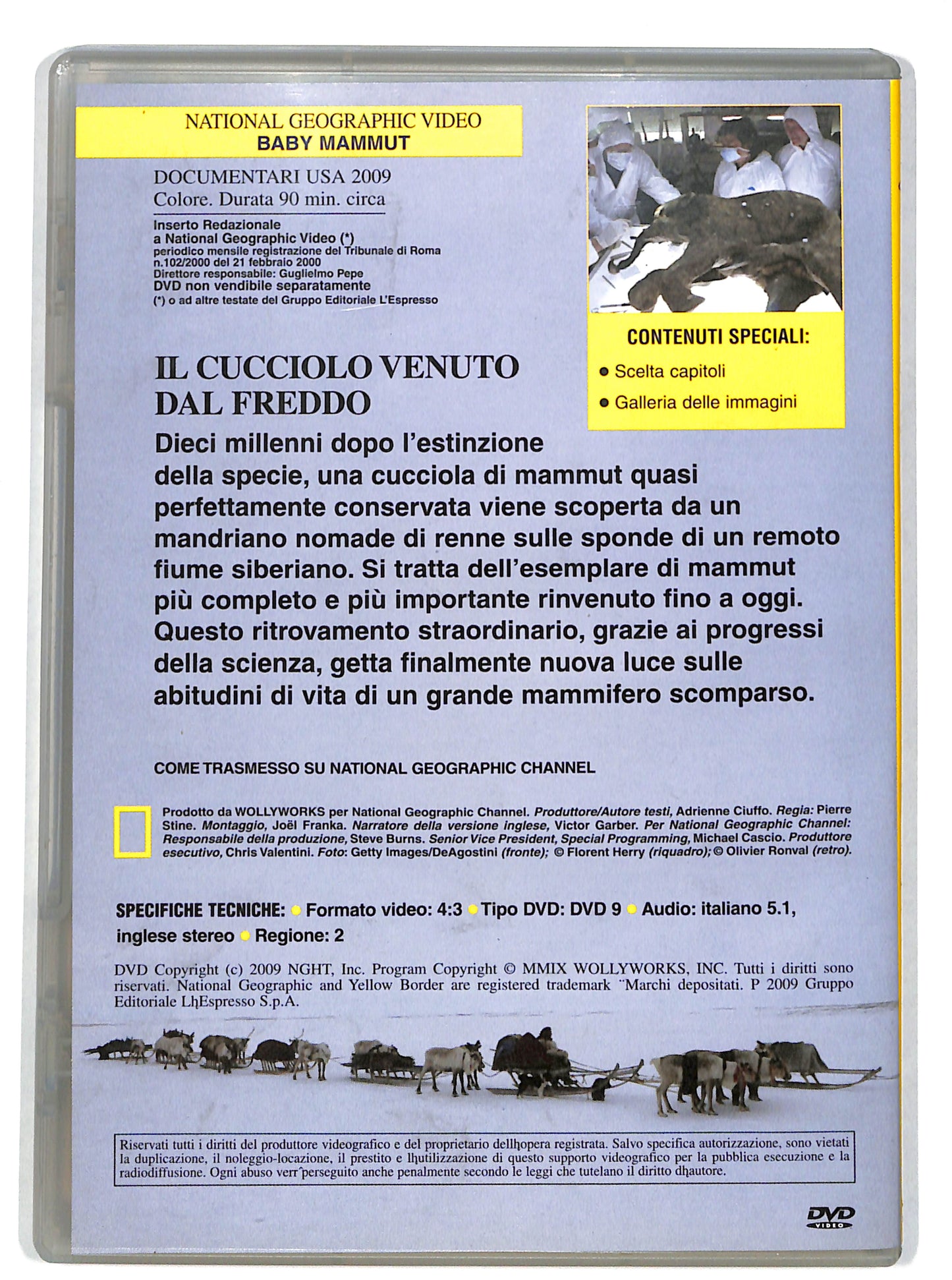 EBOND Baby mammut vol 76 EDITORIALE DVD DB661625