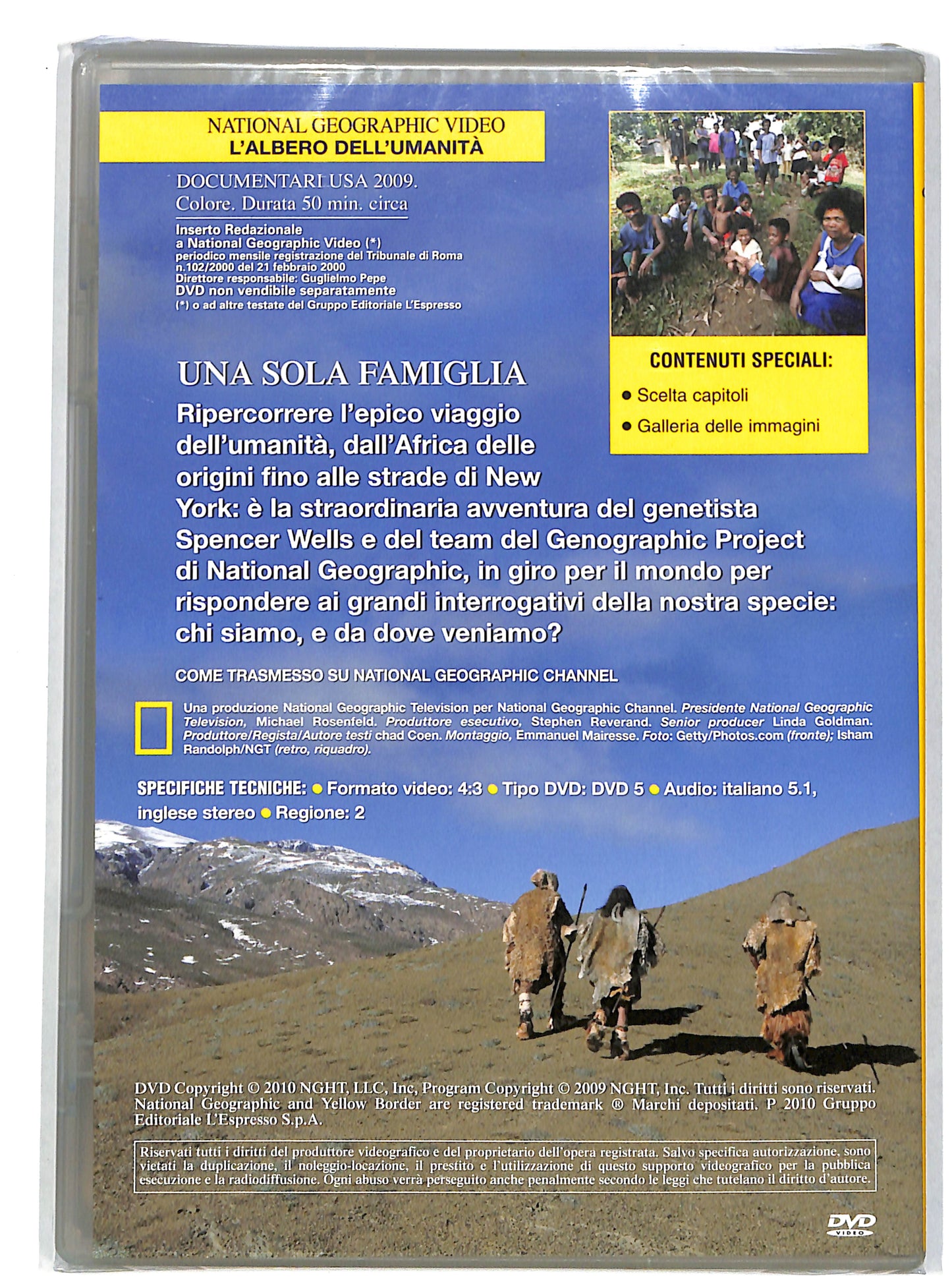 EBOND L'albero Dell'umanita - National Geographic Vol 98 EDITORIALE DVD DB661630