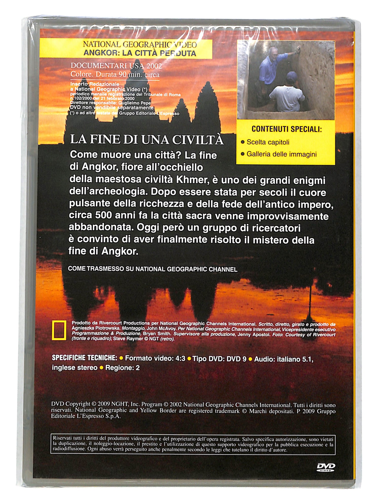 EBOND Angkor - La citta perduta EDITORIALE DVD DB661635