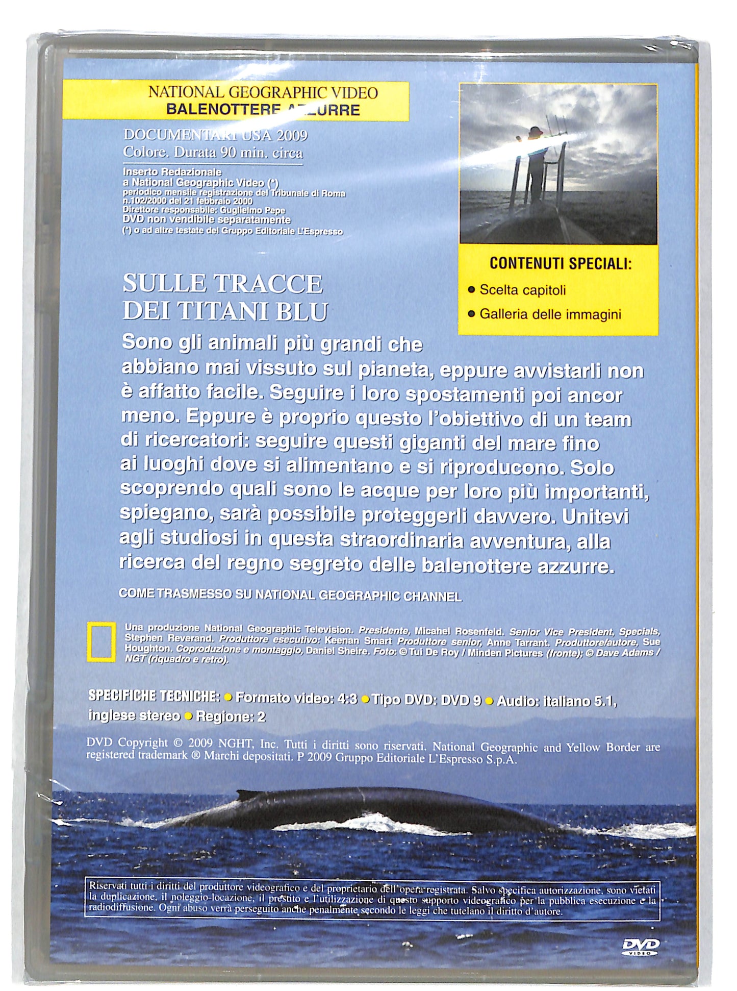 EBOND Balenottere azzurre - giganti del mare EDITORIALE DVD DB661636