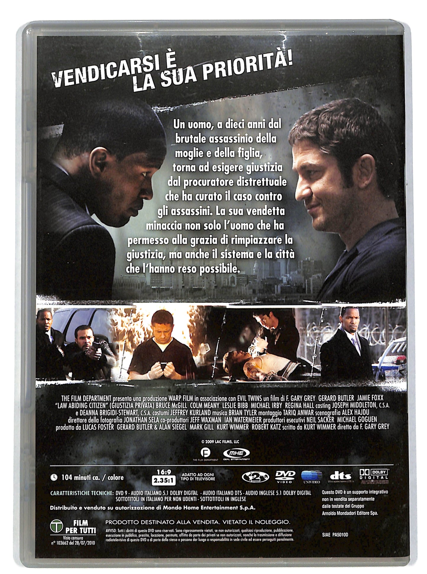 EBOND Giustizia privata EDITORIALE DVD DB661661