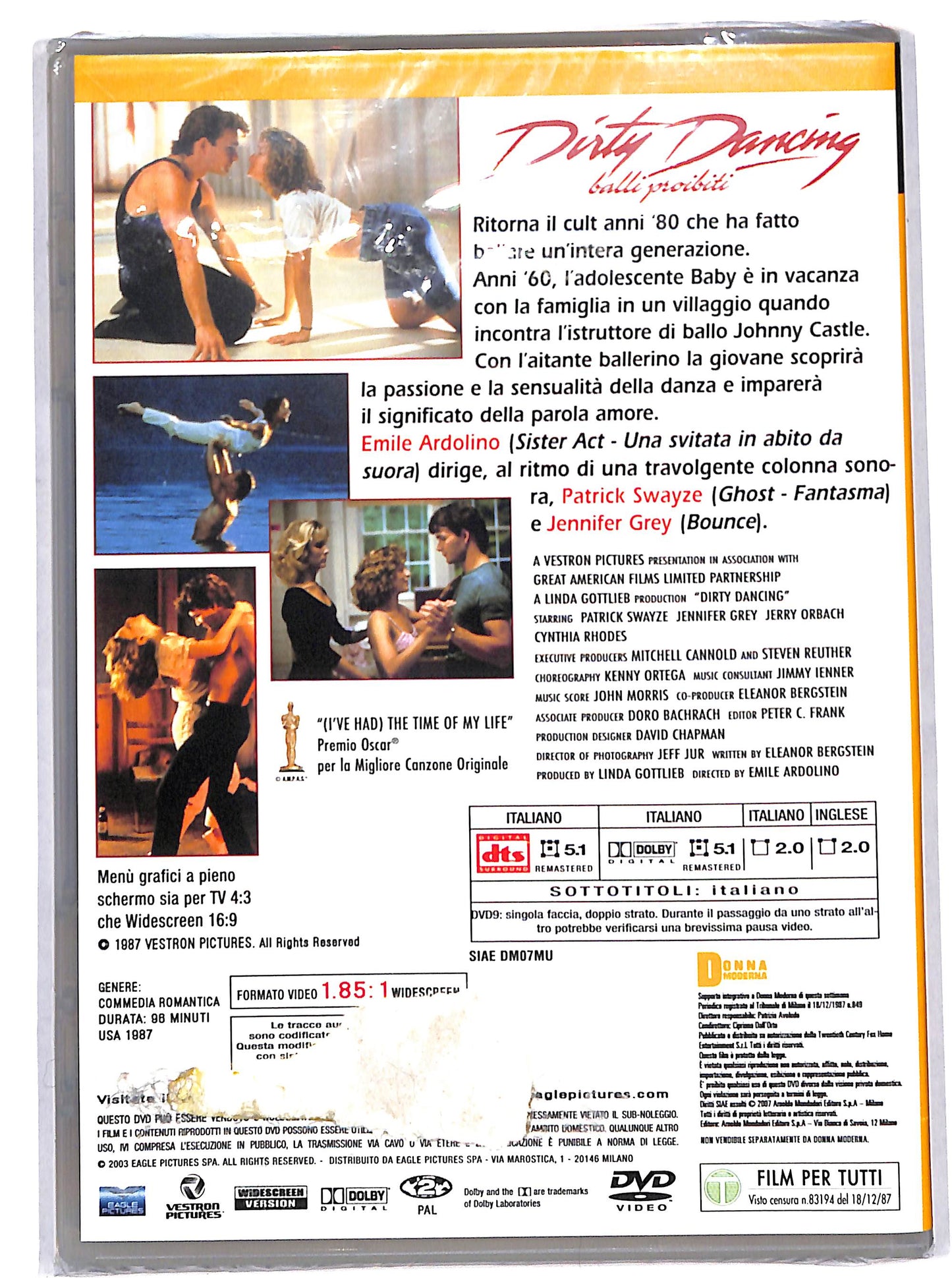 EBOND Dirty Dancing - Balli proibiti EDITORIALE DVD DB661825