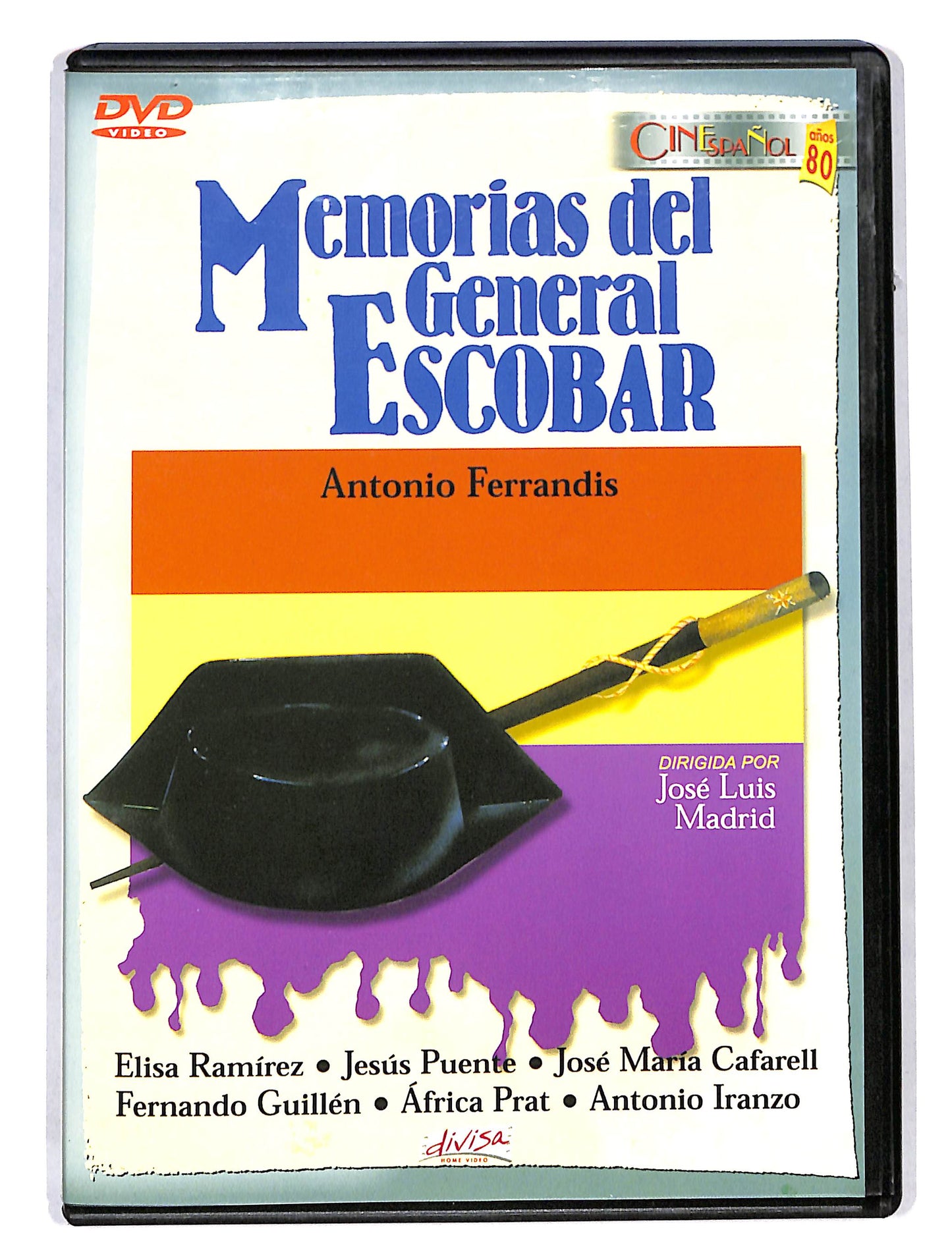 EBOND Memorias del General Escobar Edizione Spagnola DVD DB662205