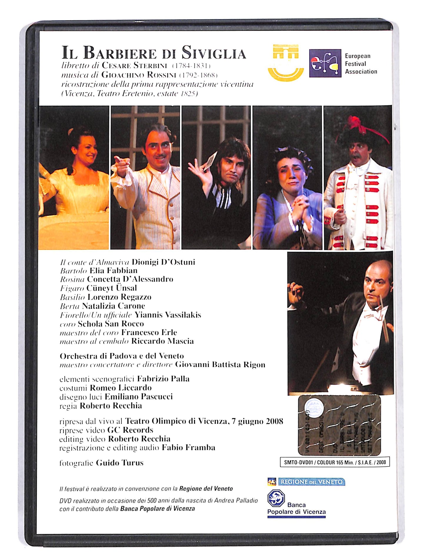 EBOND Gioachino Rossini Il Barbiere di Siviglia EDITORIALE DVD DB662210