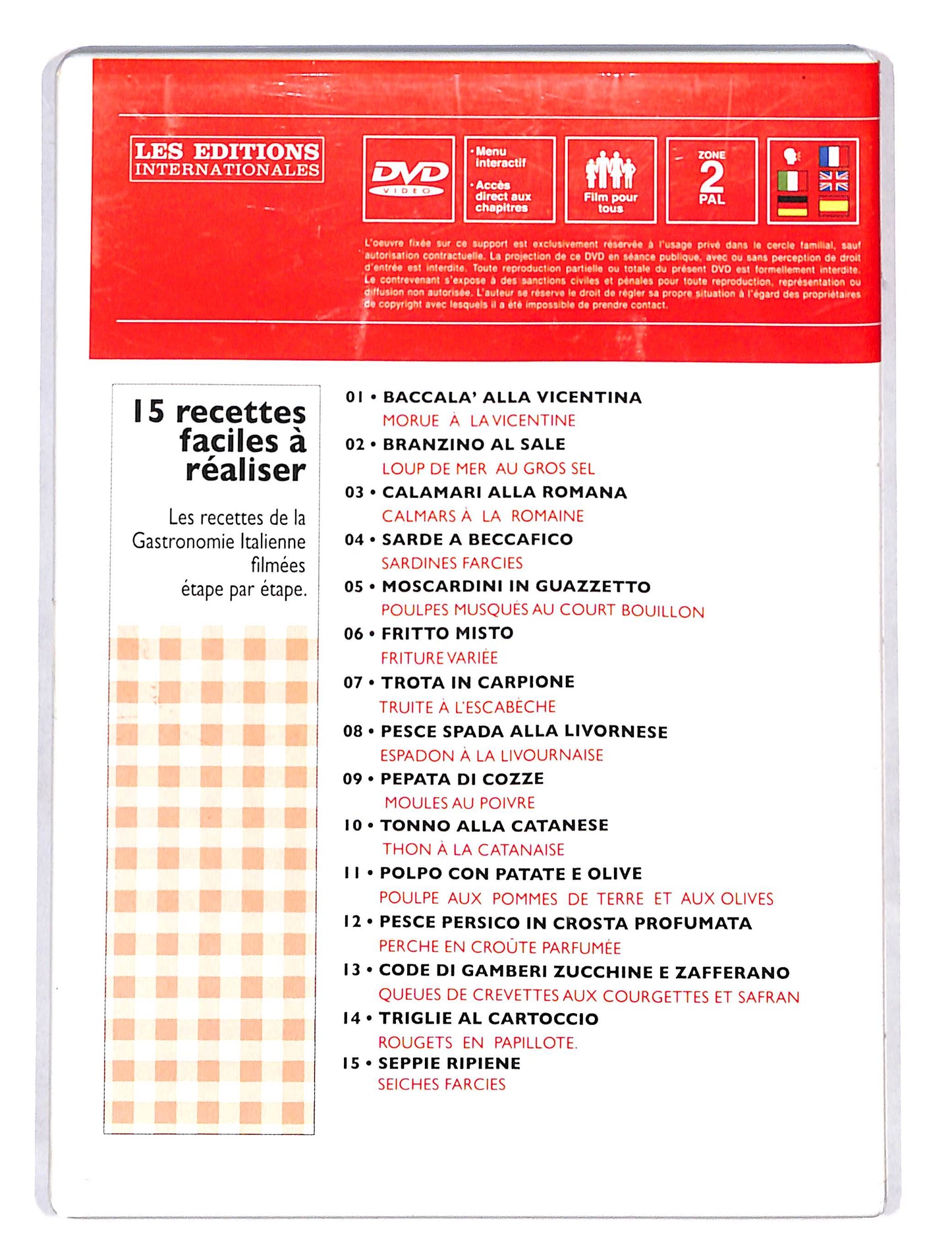 EBOND Cuisine Italianne - Le Poisson DVD DB662229