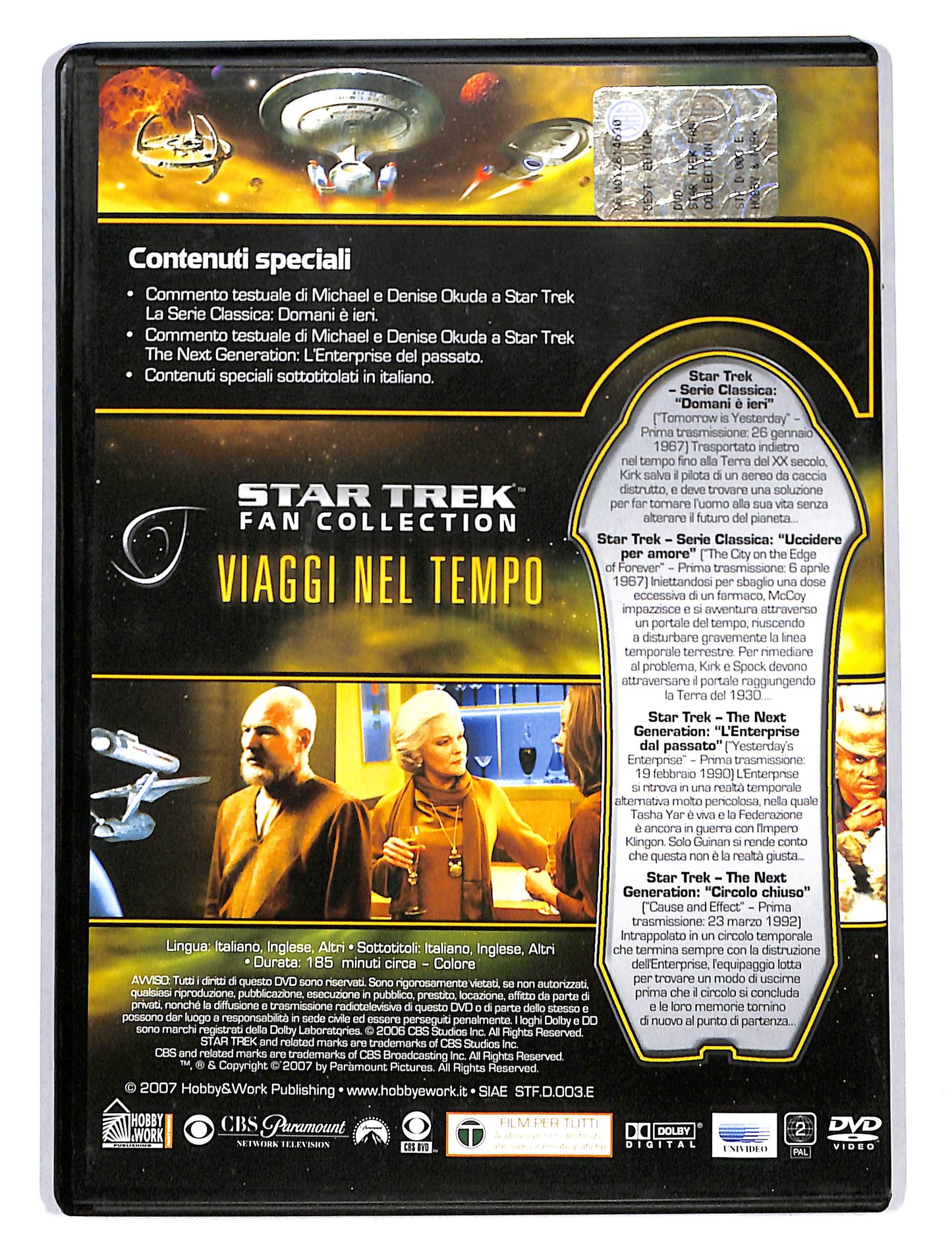 EBOND StarTrek fan collection - viaggi nel tempo vol.1 DVD DB662709