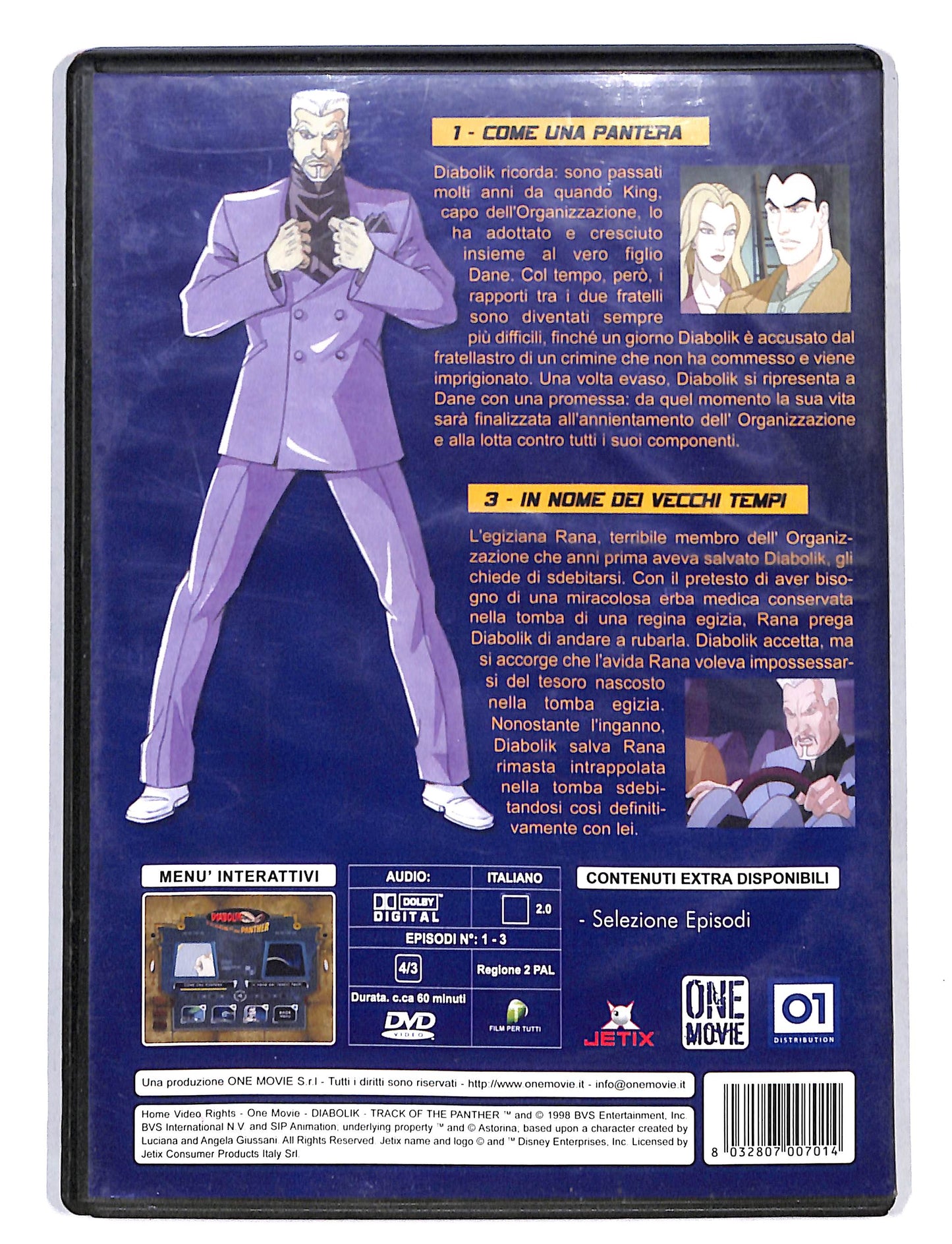 EBOND Diabolik come una pantera Vol. 03 DVD DB662726