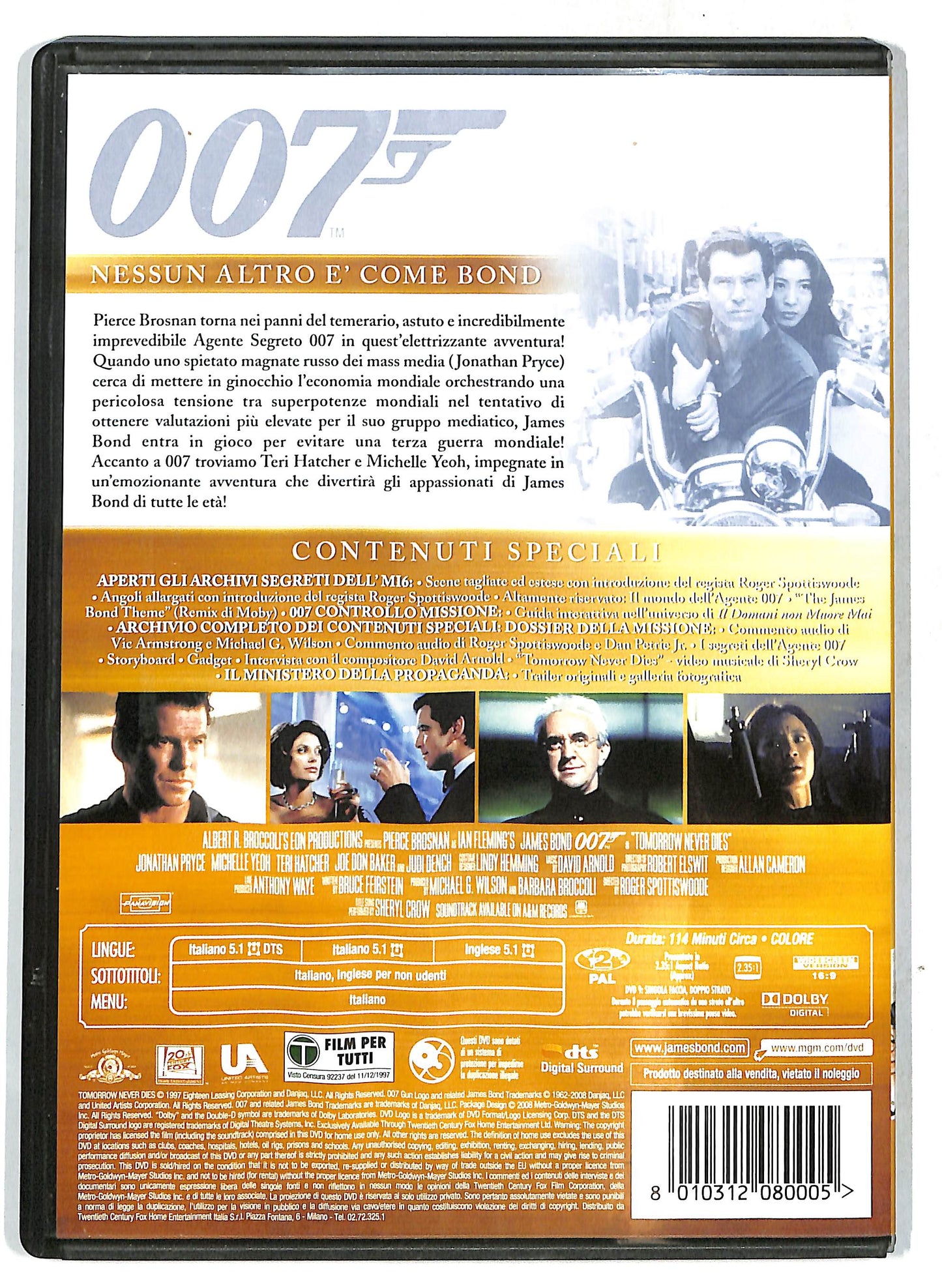 EBOND Il domani non muore mai - Ultimate edition 2 dischi DVD DB663103