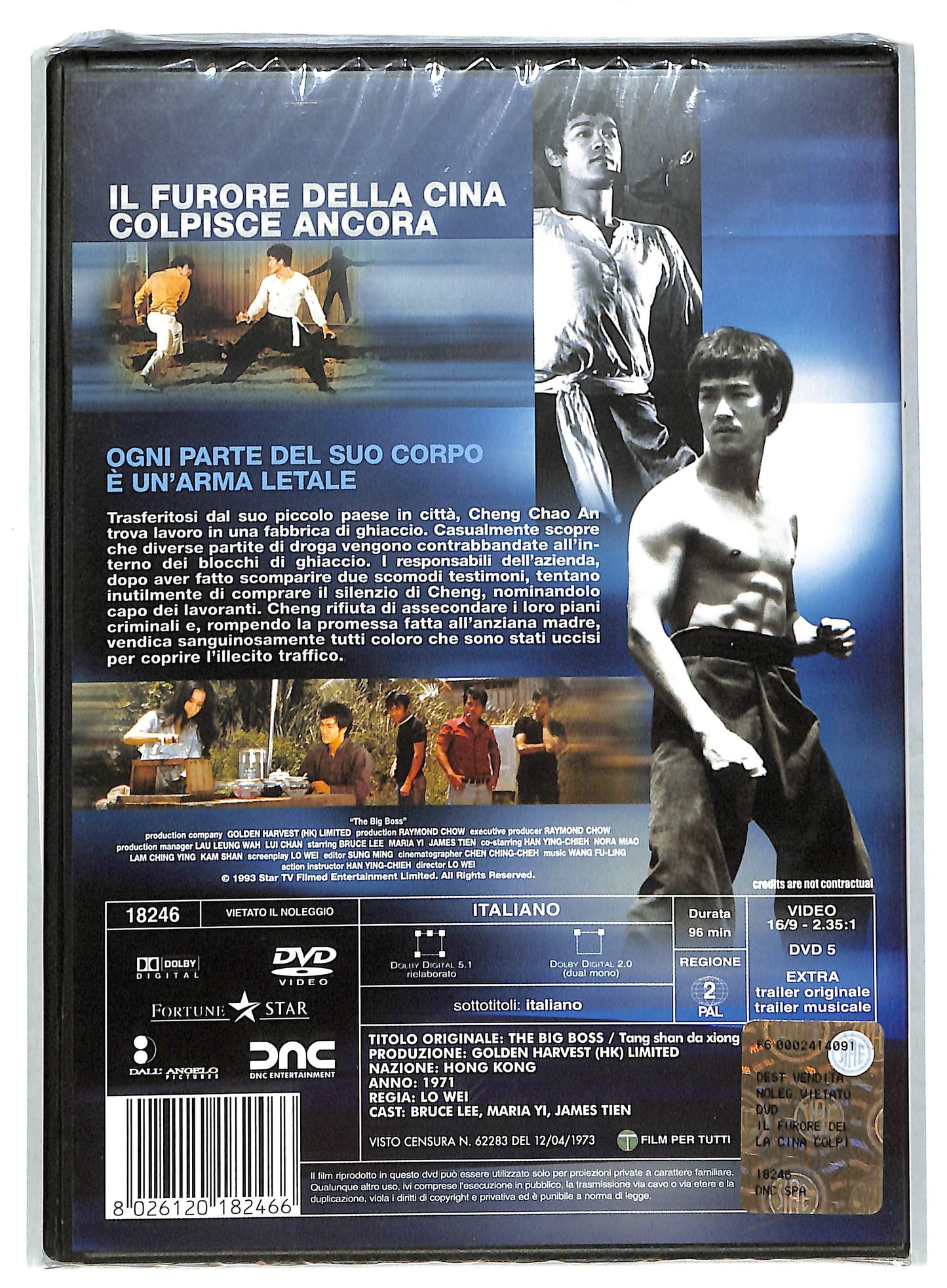 EBOND Il furore della cina colpisce ancora DVD DB663209