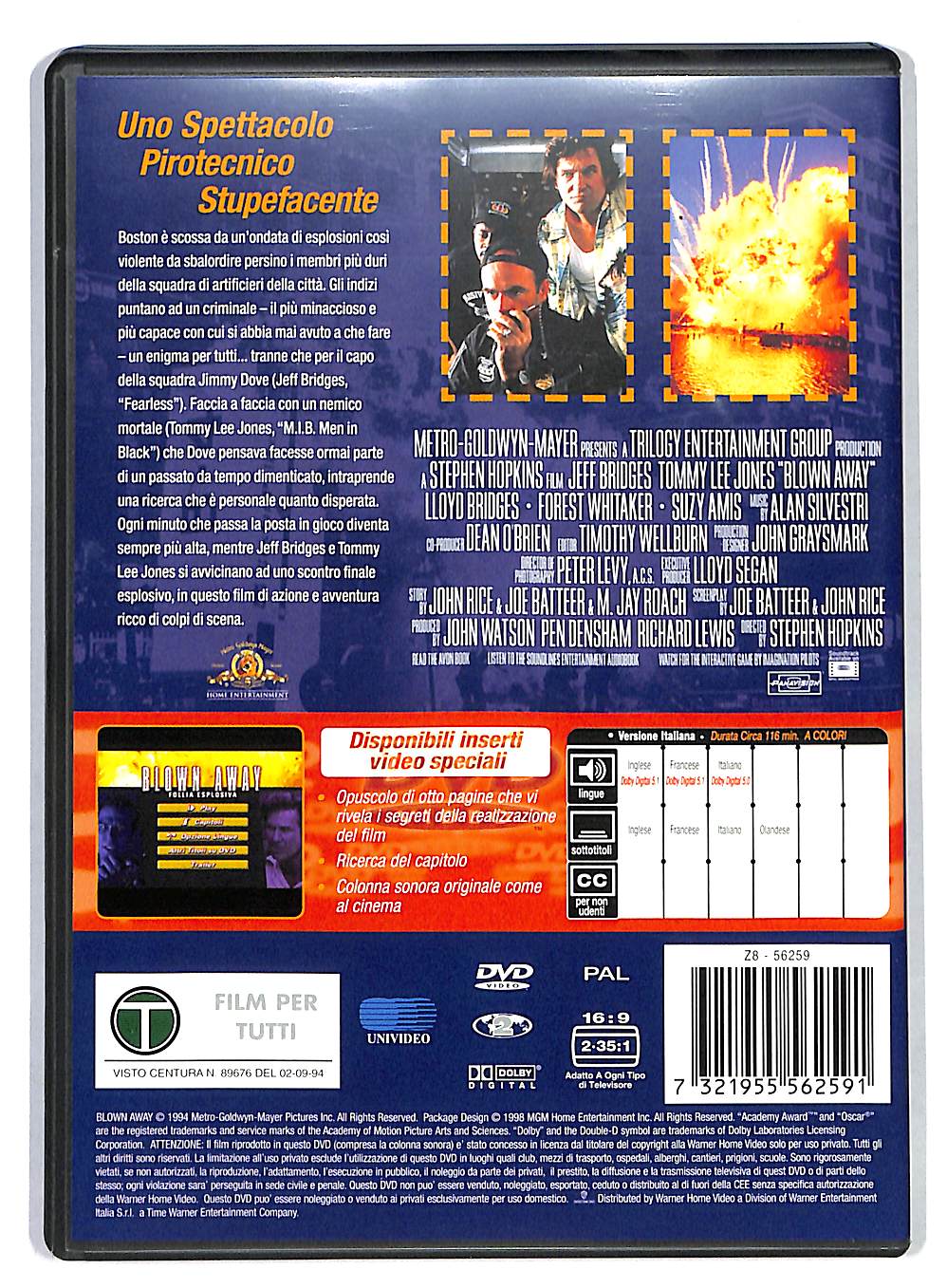 EBOND Blown Away - Follia esplosiva DVD DB663225