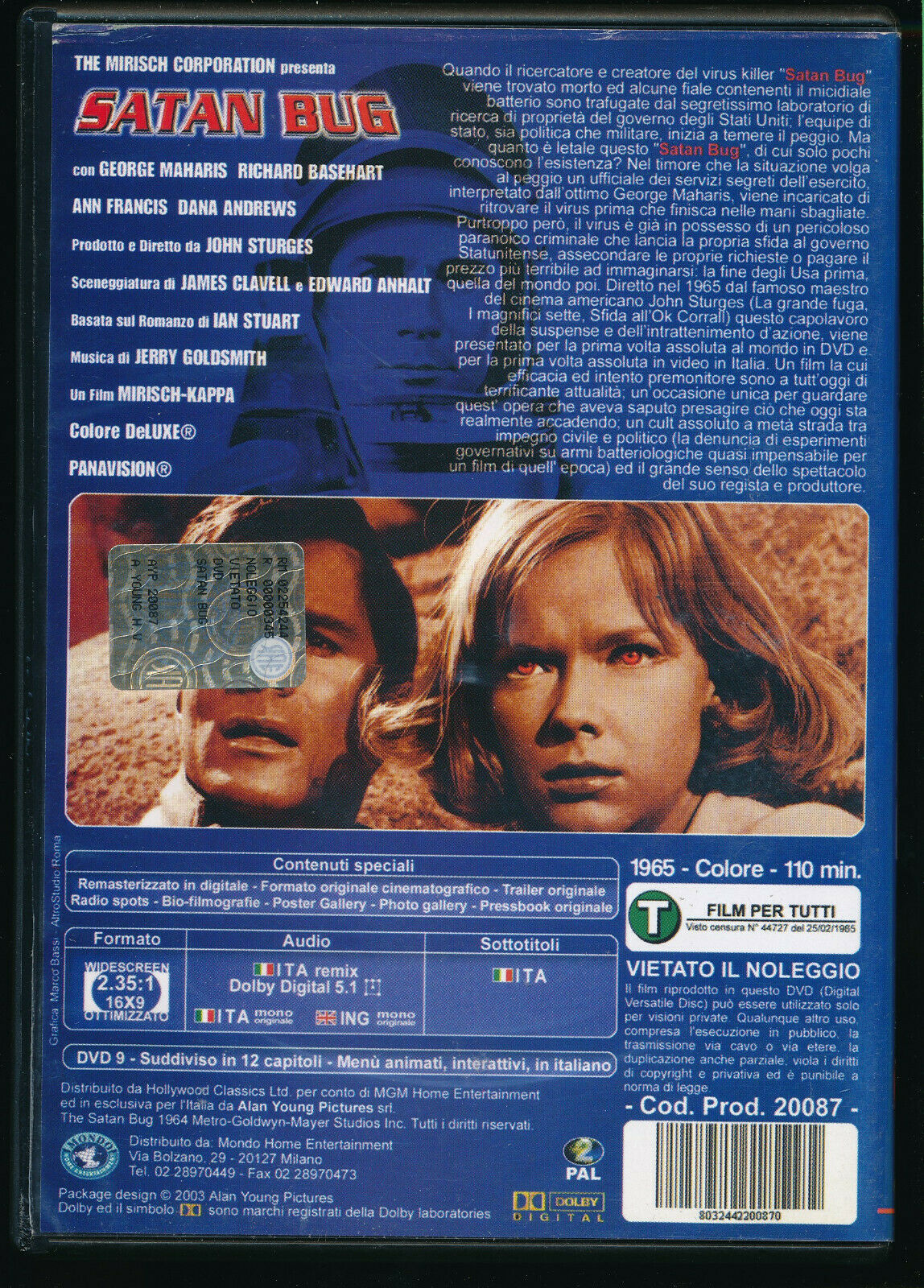 EBOND Satan Bug DVD DB663262